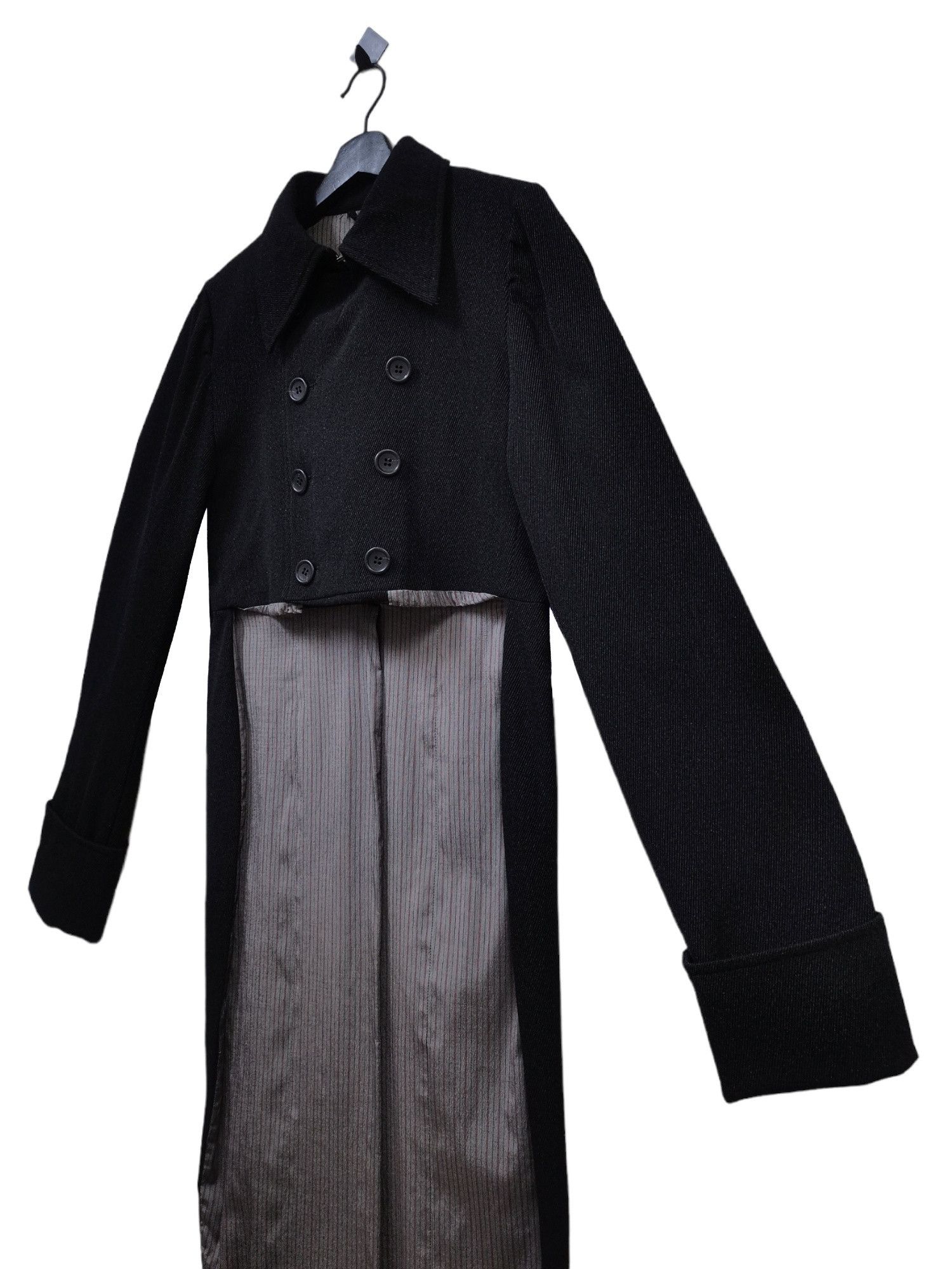 Masaki Matsushima 🇯🇵Maisons Masaki Matsushima Homme🇯🇵Long Jacket Rare Size M / US 6-8 / IT 42-44 - 17 Thumbnail
