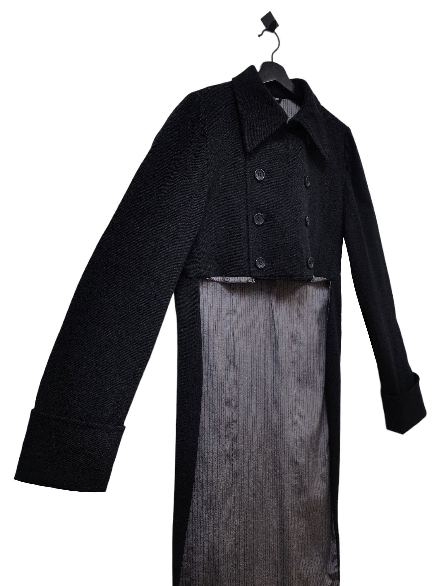 Masaki Matsushima 🇯🇵Maisons Masaki Matsushima Homme🇯🇵Long Jacket Rare Size M / US 6-8 / IT 42-44 - 15 Thumbnail