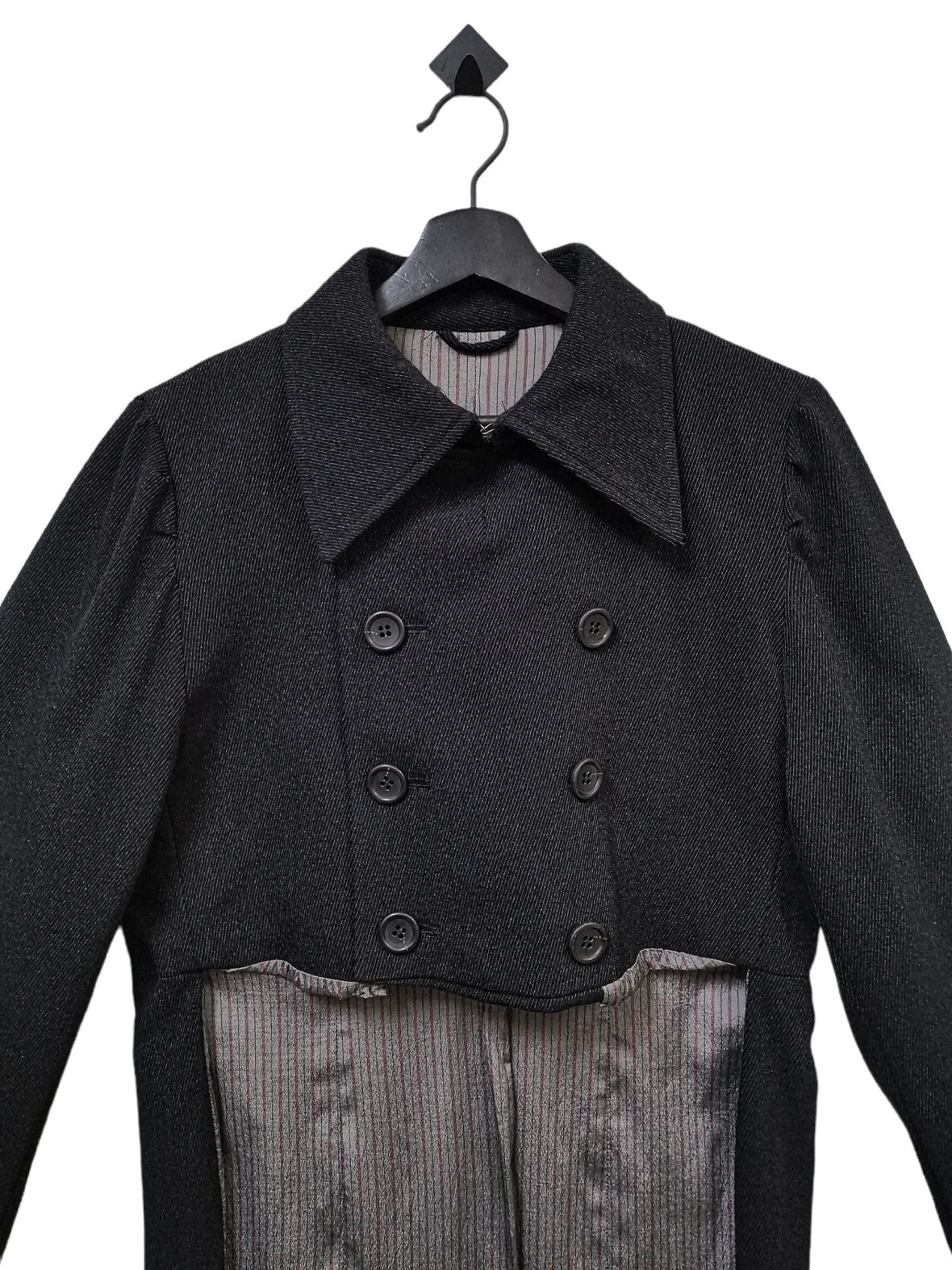 Masaki Matsushima 🇯🇵Maisons Masaki Matsushima Homme🇯🇵Long Jacket Rare Size M / US 6-8 / IT 42-44 - 13 Thumbnail