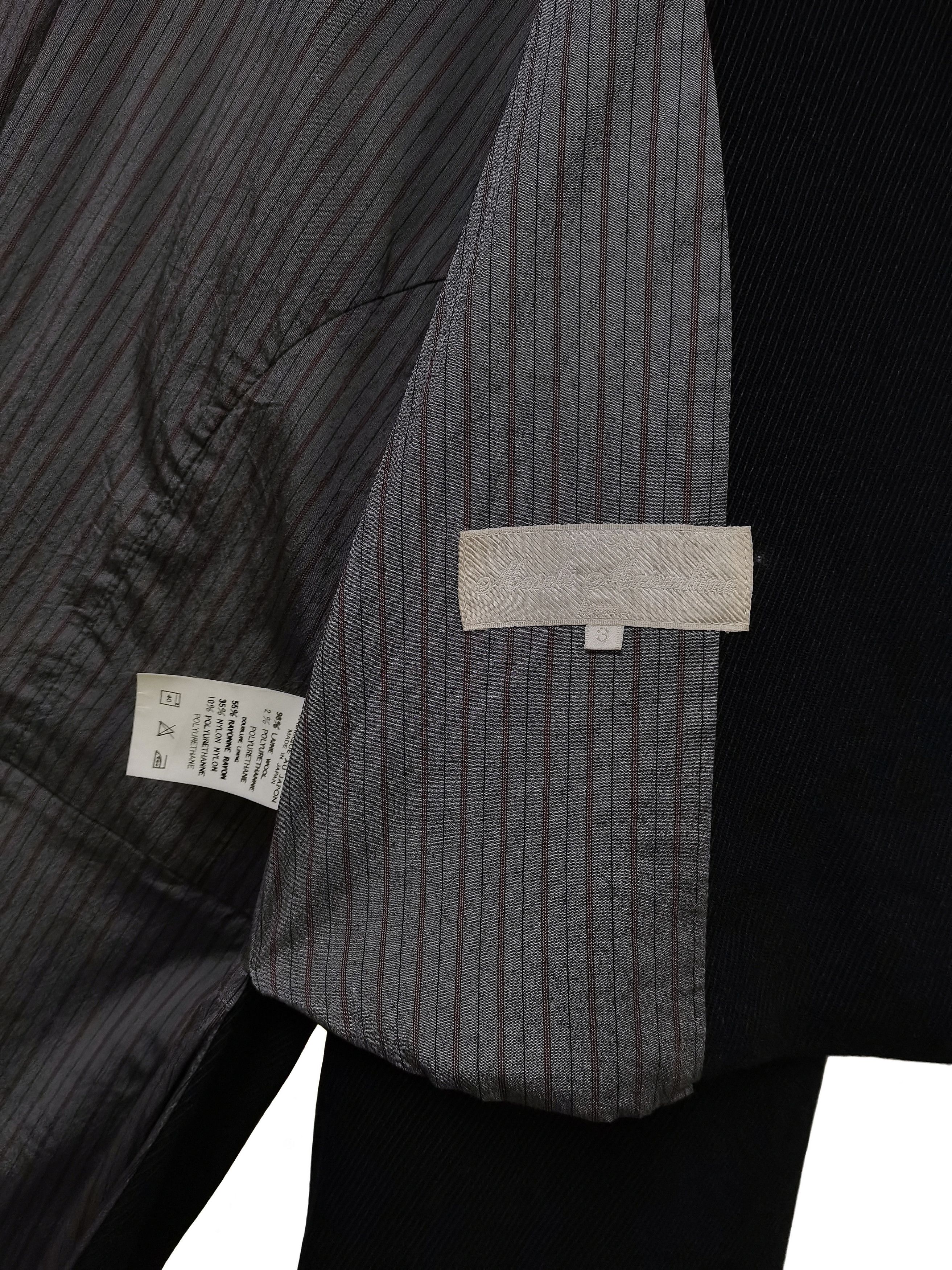 Masaki Matsushima 🇯🇵Maisons Masaki Matsushima Homme🇯🇵Long Jacket Rare Size M / US 6-8 / IT 42-44 - 19 Thumbnail