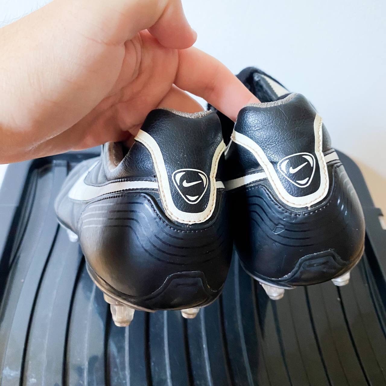 Nike × Vintage RARE! 2007 Nike Tiempo SG Leather Soccer Football Cleats Size US 12 / EU 45 - 10 Thumbnail