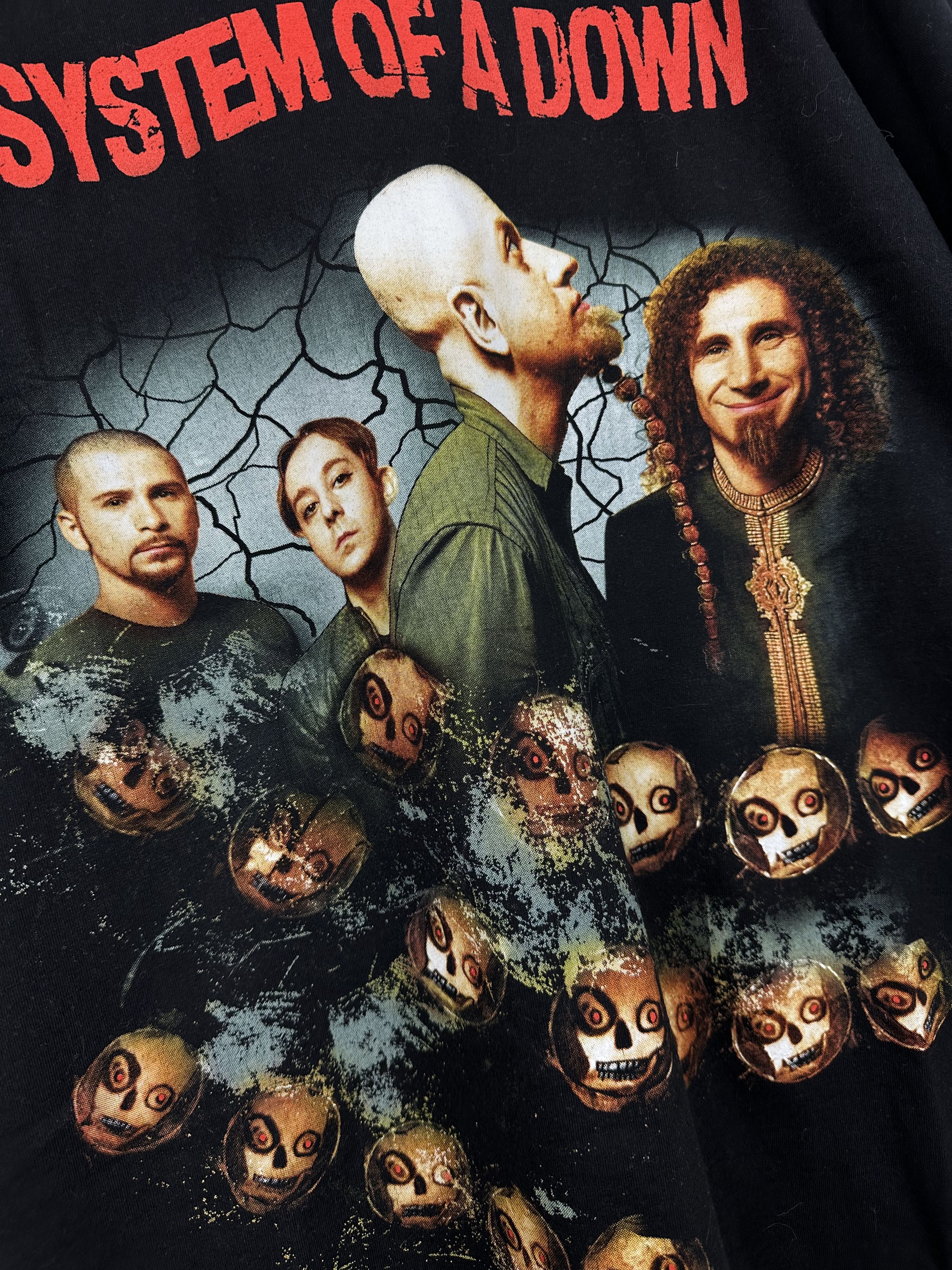 Band Tees × Vintage Vintage SOAD System Of A Down Shirt Tee Jersey Band Rare Size US S / EU 44-46 / 1 - 4 Thumbnail