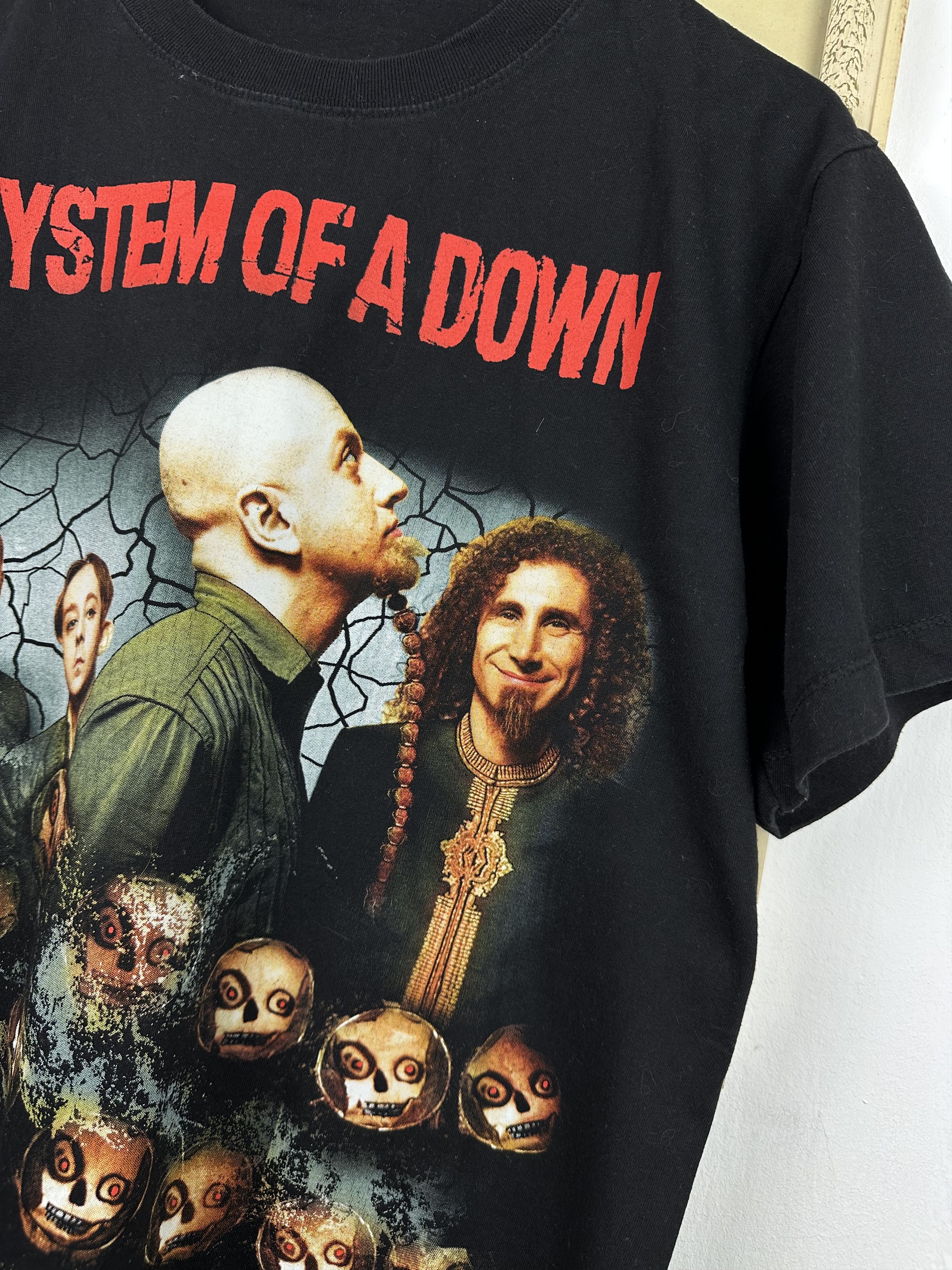Band Tees × Vintage Vintage SOAD System Of A Down Shirt Tee Jersey Band Rare Size US S / EU 44-46 / 1 - 3 Thumbnail
