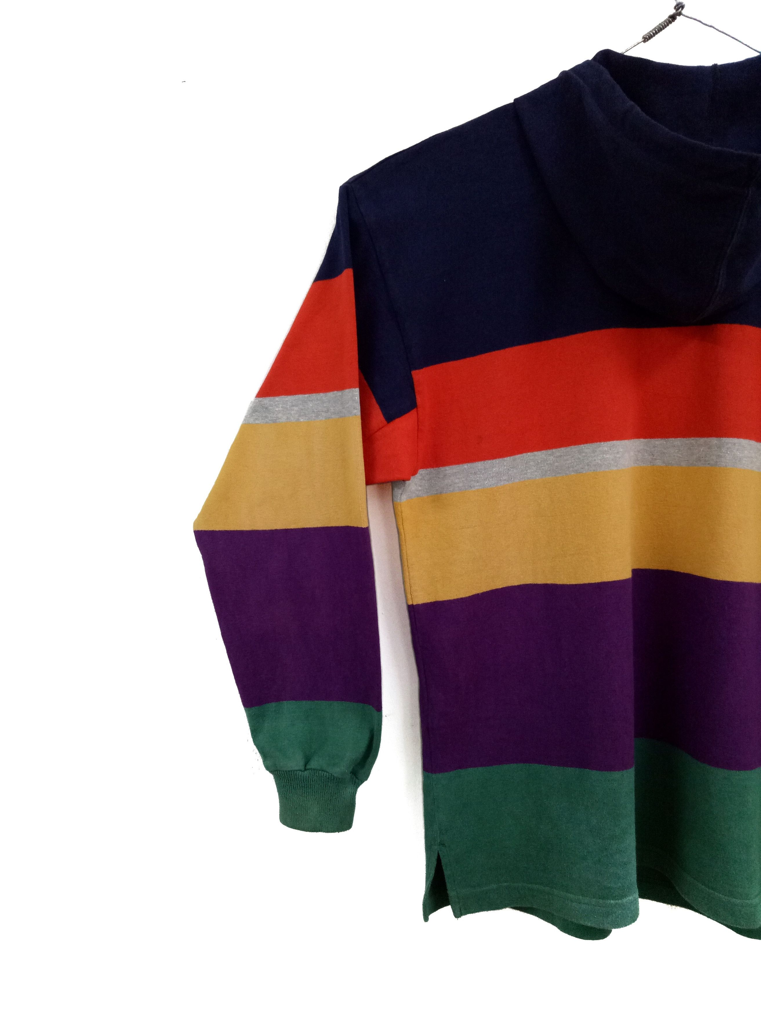 L.L. Bean 🔥🔥Vtg L.L. Bean® Made in U.S.A. Hoodies ColorBlock Shirt Size US L / EU 52-54 / 3 - 9 Thumbnail