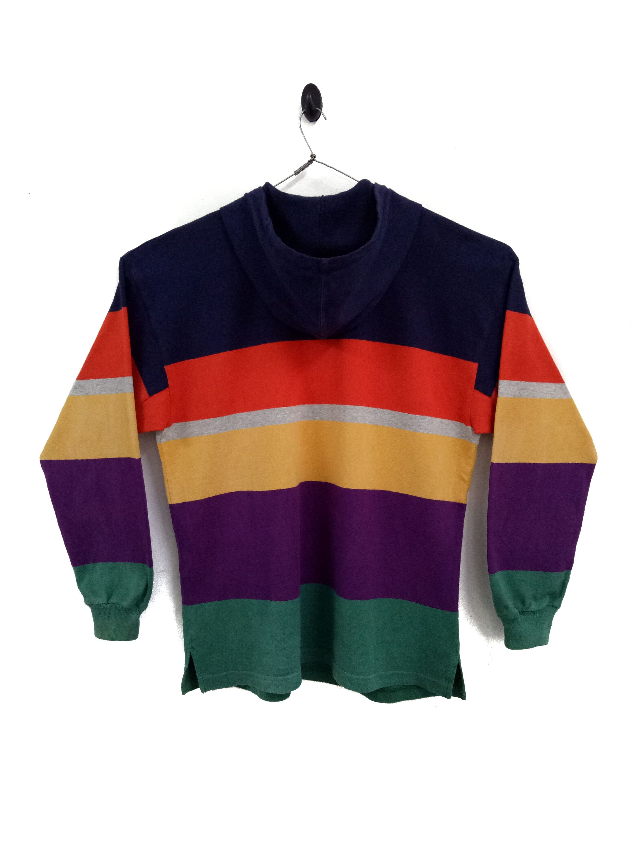 L.L. Bean 🔥🔥Vtg L.L. Bean® Made in U.S.A. Hoodies ColorBlock Shirt Size US L / EU 52-54 / 3 - 7 Thumbnail