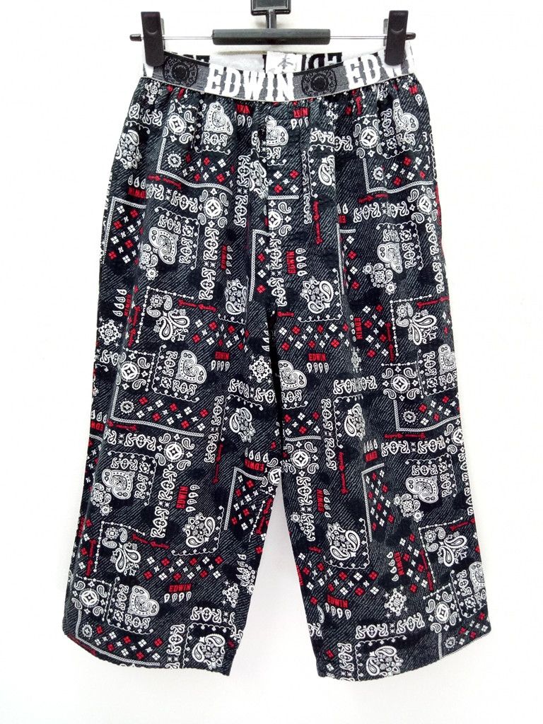 Edwin 🔥🔥🔥Edwin X Paisley Bandana Design 3 Quarter Pants Size US 30 / EU 46 - 2 Thumbnail