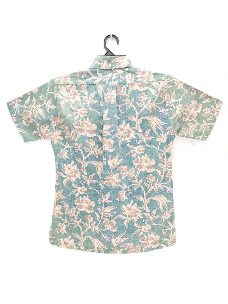 Reyn Spooner 🔥🔥🔥Reyn Spooner Hawaiian Flowers Half Button Up Shirts Size US S / EU 44-46 / 1 - 5 Thumbnail