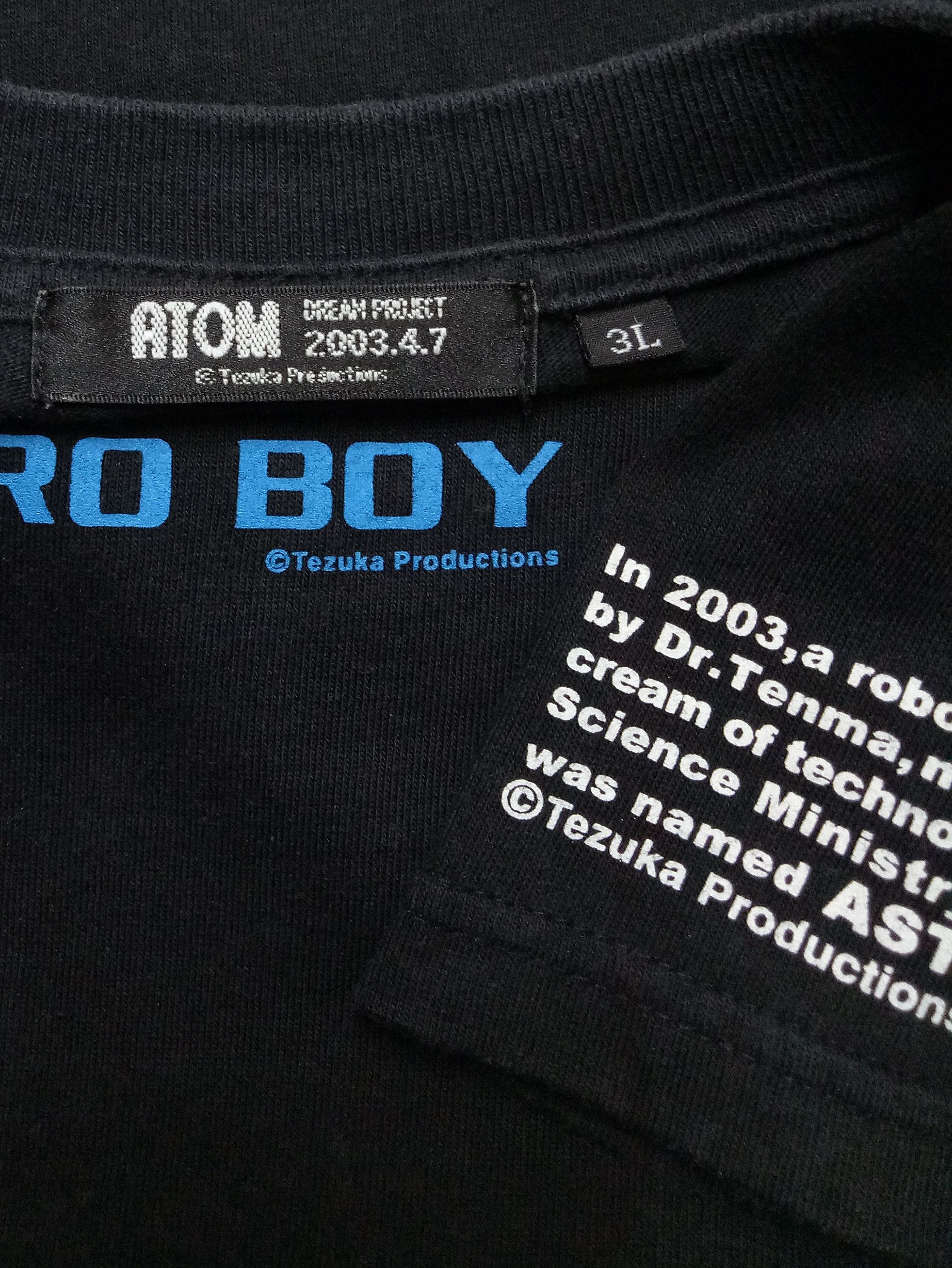 Cartoon Network 🔥🔥VTG ASTRO BOY 2003 N.005©Tezuka Productions Anime Manga Size US XL / EU 56 / 4 - 10 Thumbnail