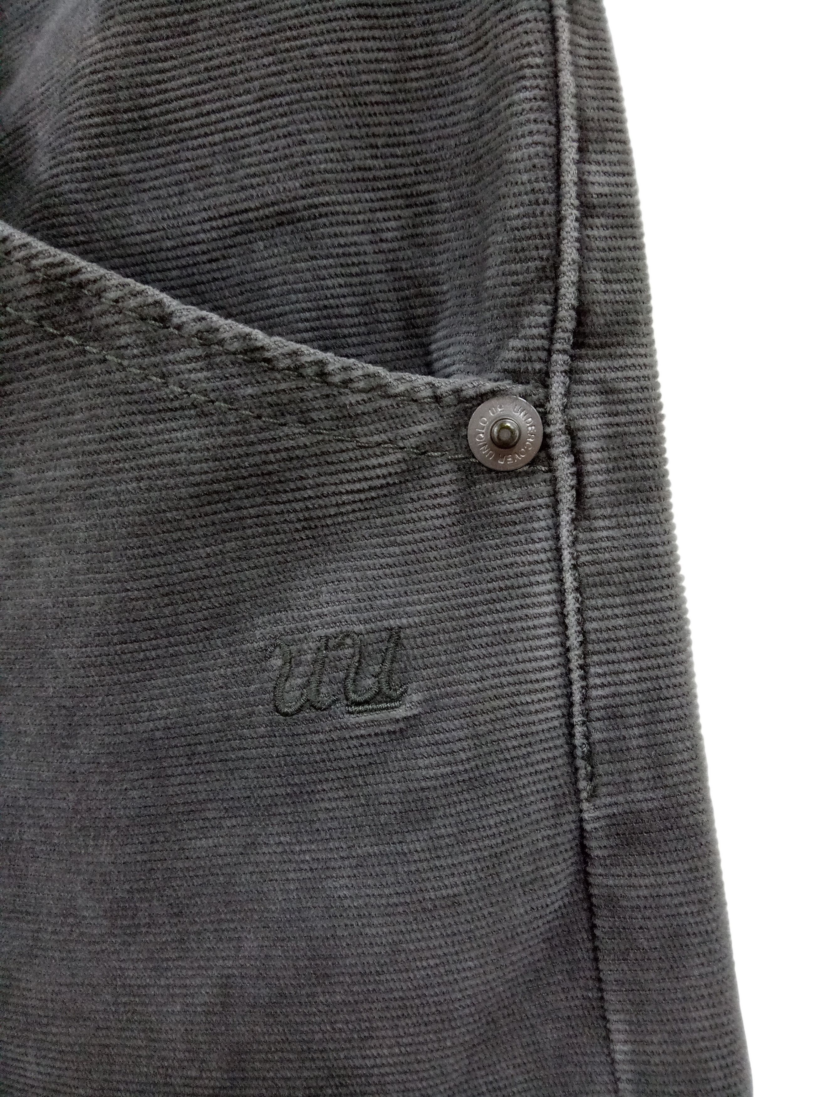 Undercover × Uniqlo 🔥🔥UNDERCOVER Slim Corduroy Jeans X Uniqlo Uū Rare Design Size US 31 - 7 Thumbnail