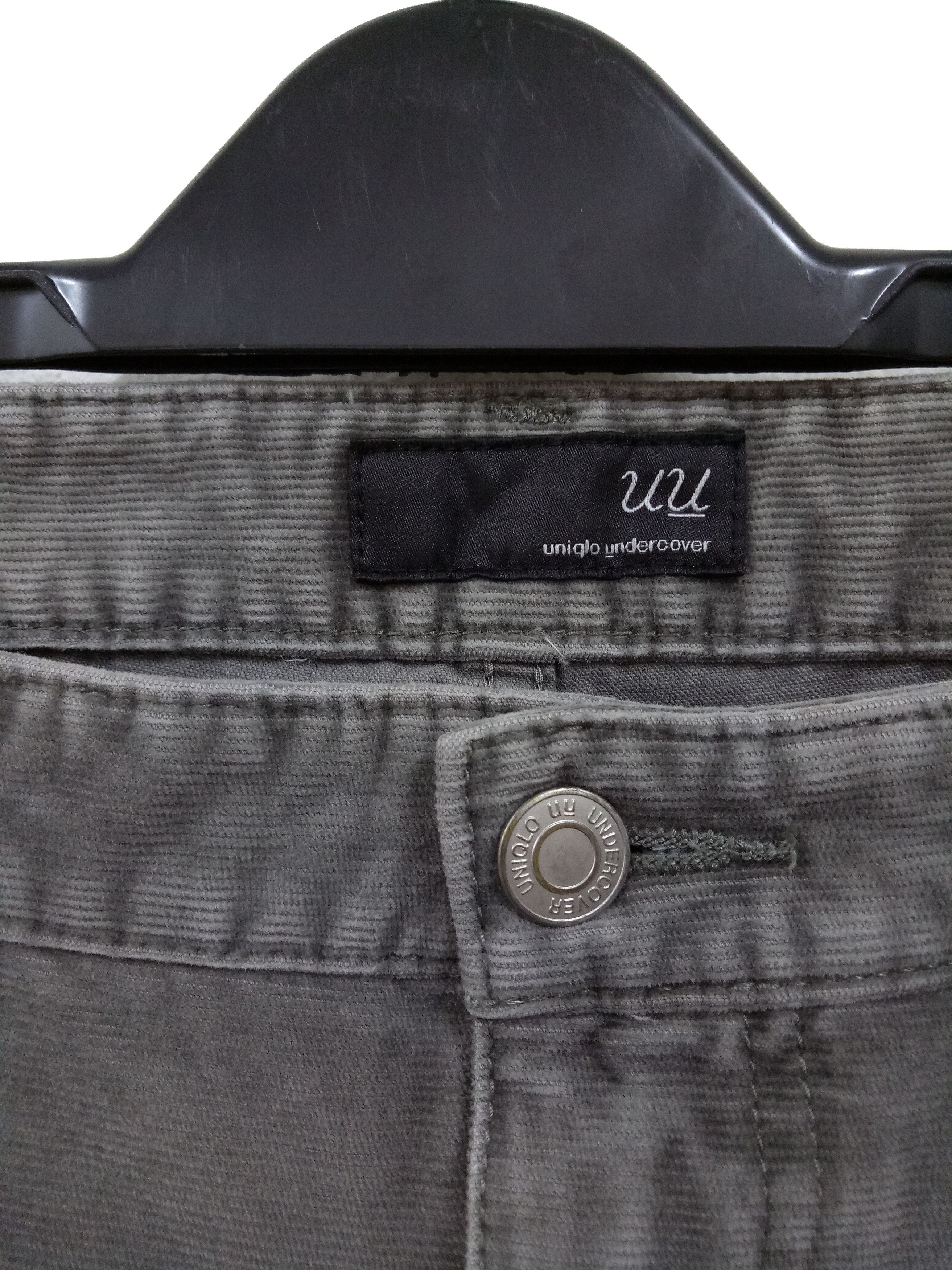 Undercover × Uniqlo 🔥🔥UNDERCOVER Slim Corduroy Jeans X Uniqlo Uū Rare Design Size US 31 - 8 Thumbnail