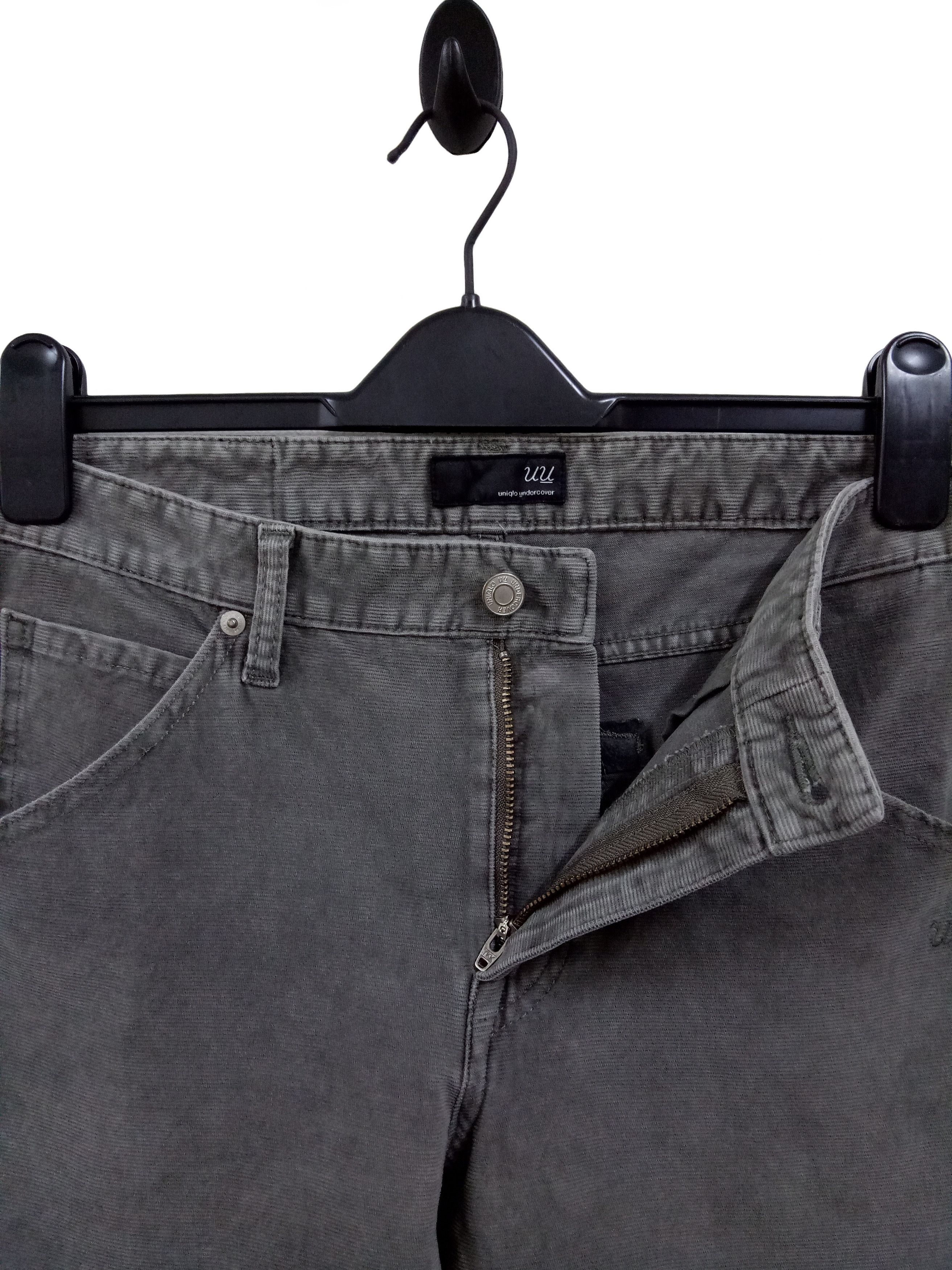 Undercover × Uniqlo 🔥🔥UNDERCOVER Slim Corduroy Jeans X Uniqlo Uū Rare Design Size US 31 - 9 Thumbnail