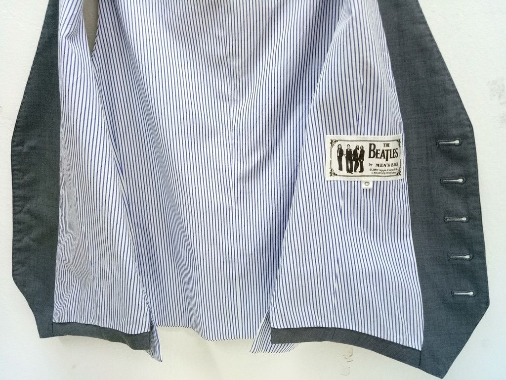 Band Tees 🔥🔥🔥The Beatles 1967 News Paper Print by Men's Bigi Vest Size US M / EU 48-50 / 2 - 6 Thumbnail