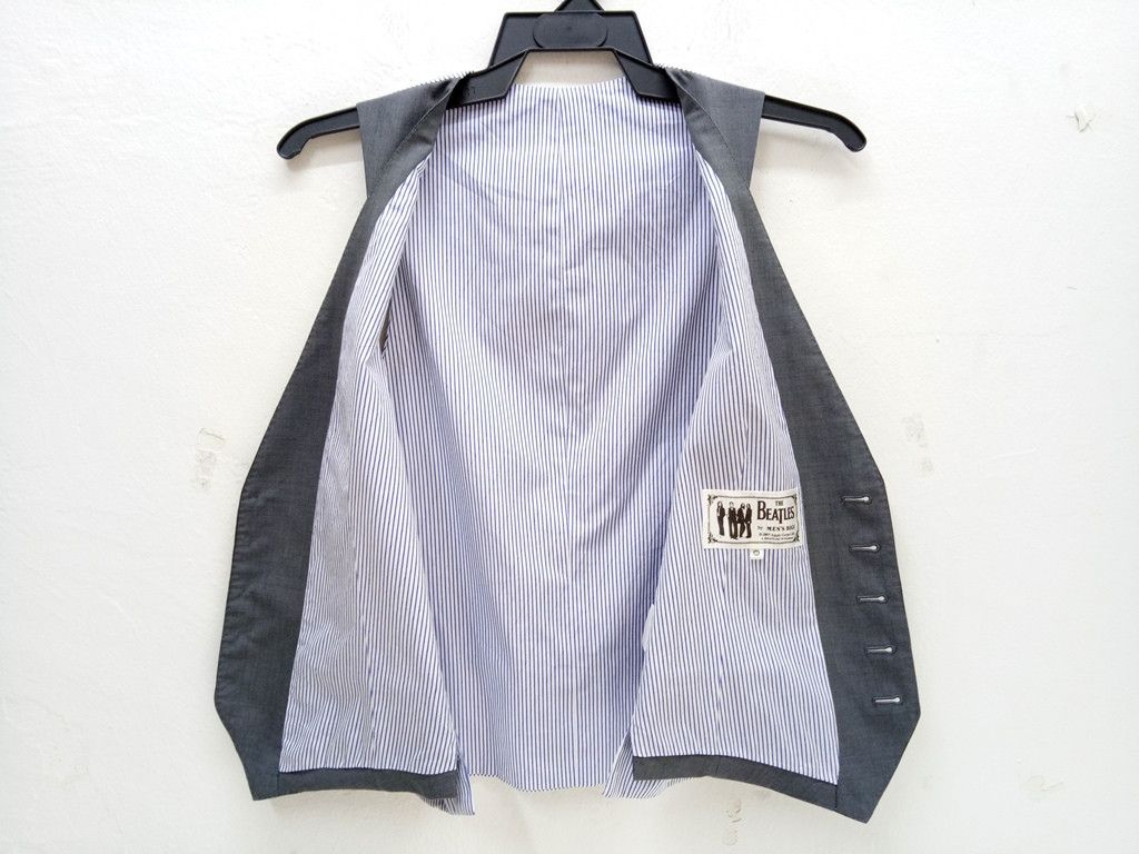 Band Tees 🔥🔥🔥The Beatles 1967 News Paper Print by Men's Bigi Vest Size US M / EU 48-50 / 2 - 5 Thumbnail