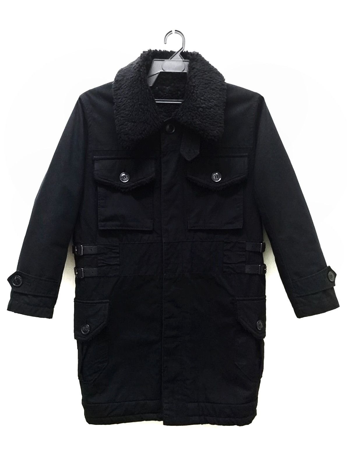 Japanese Brand 🔥🔥🔥Rna inc Punk Rock N Roll Style Faux Jacket Long Coat Size US M / EU 48-50 / 2 - 4 Thumbnail