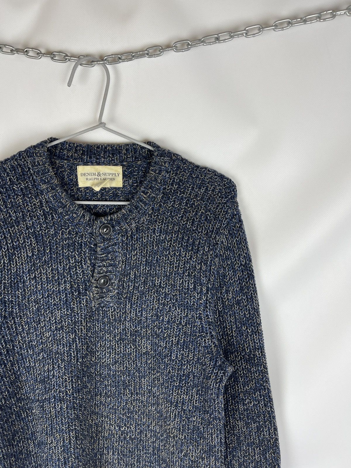 Denim & Supply Ralph Lauren Denim & Supply Ralph Lauren grey pullover sweater knitted Size US S / EU 44-46 / 1 - 3 Thumbnail