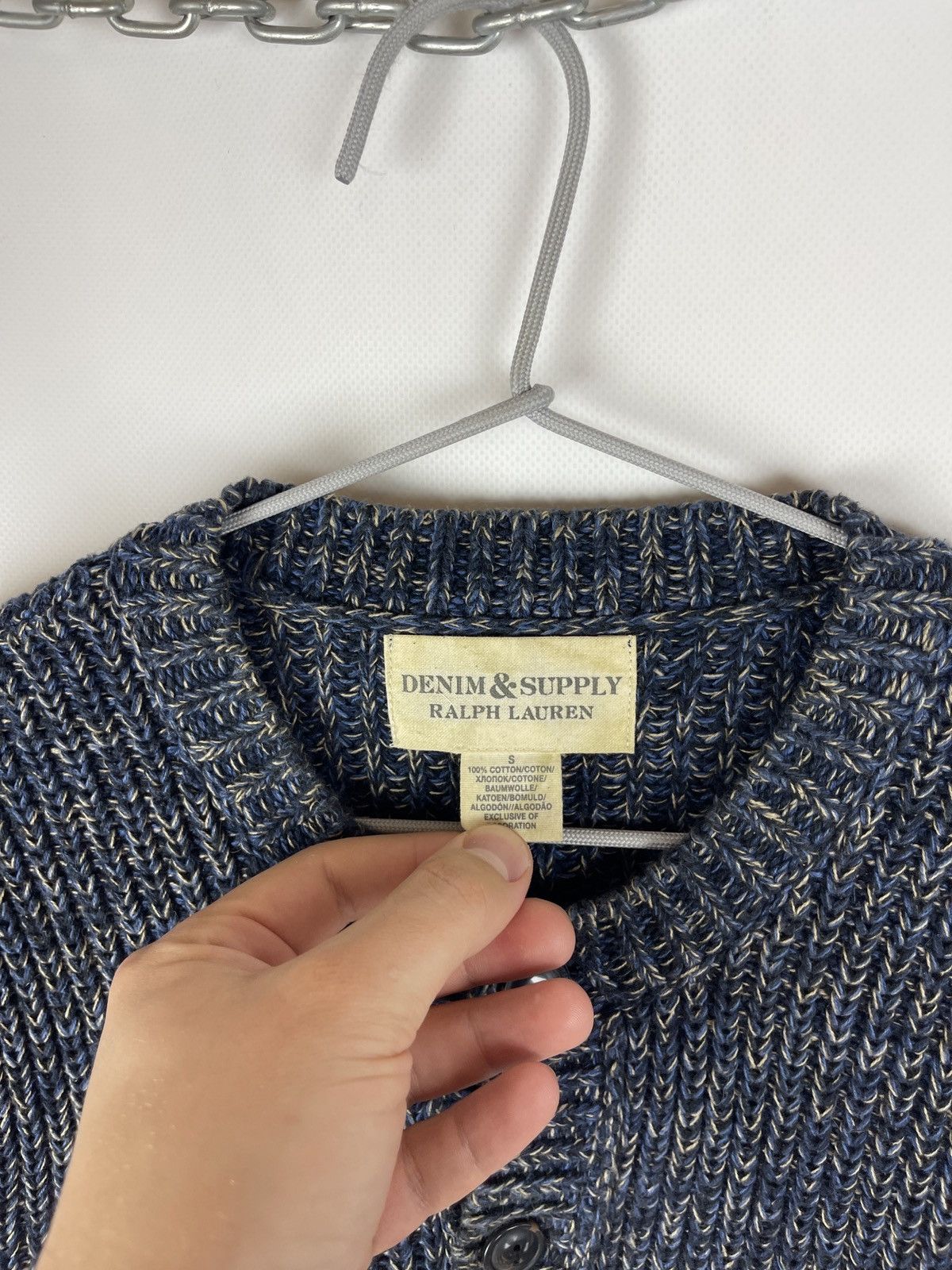 Denim & Supply Ralph Lauren Denim & Supply Ralph Lauren grey pullover sweater knitted Size US S / EU 44-46 / 1 - 4 Thumbnail