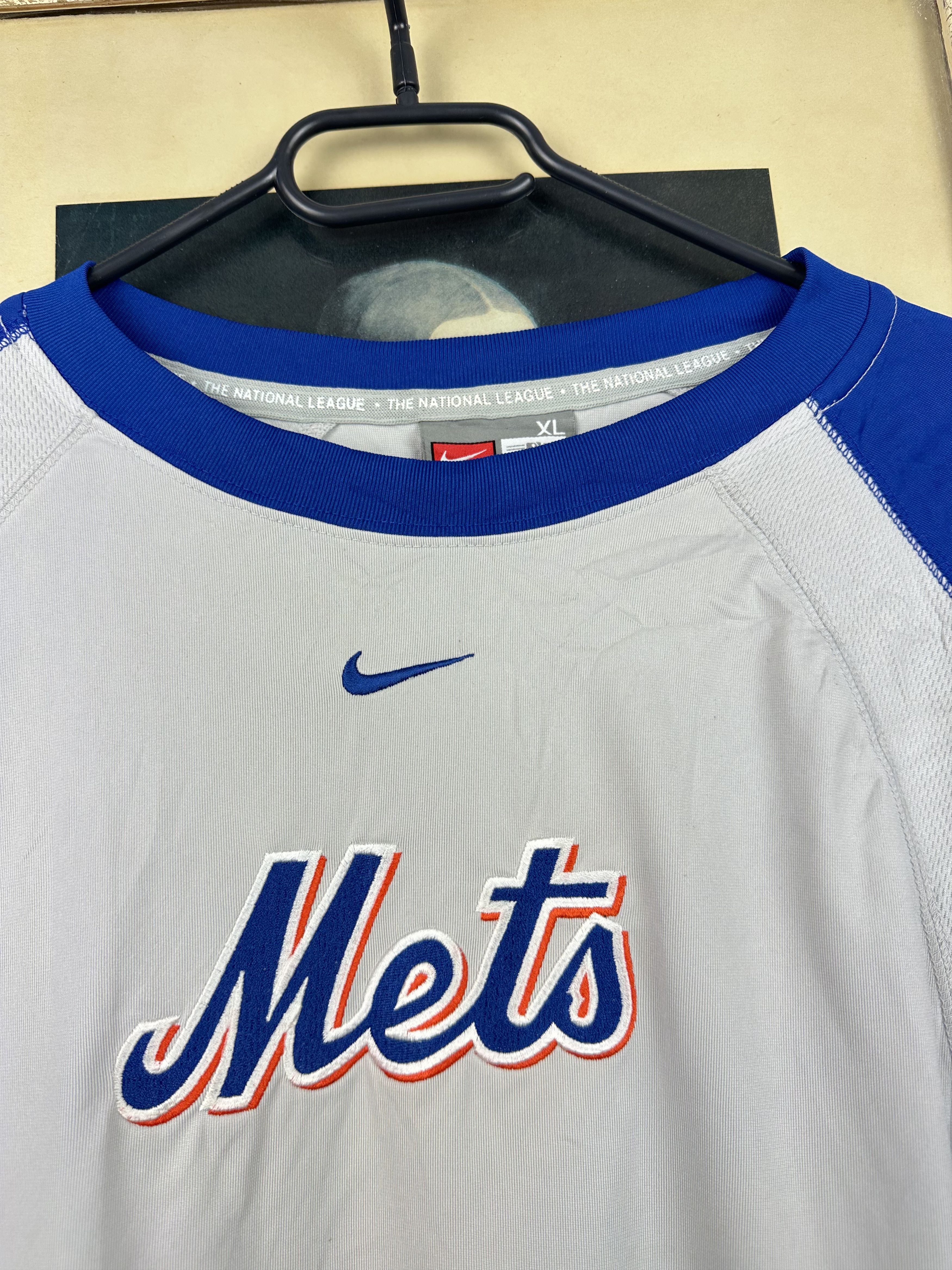 Nike Vintage Nike New York Mets Jersey MLB Long Sleeve Shirt Size US XL / EU 56 / 4 - 3 Thumbnail