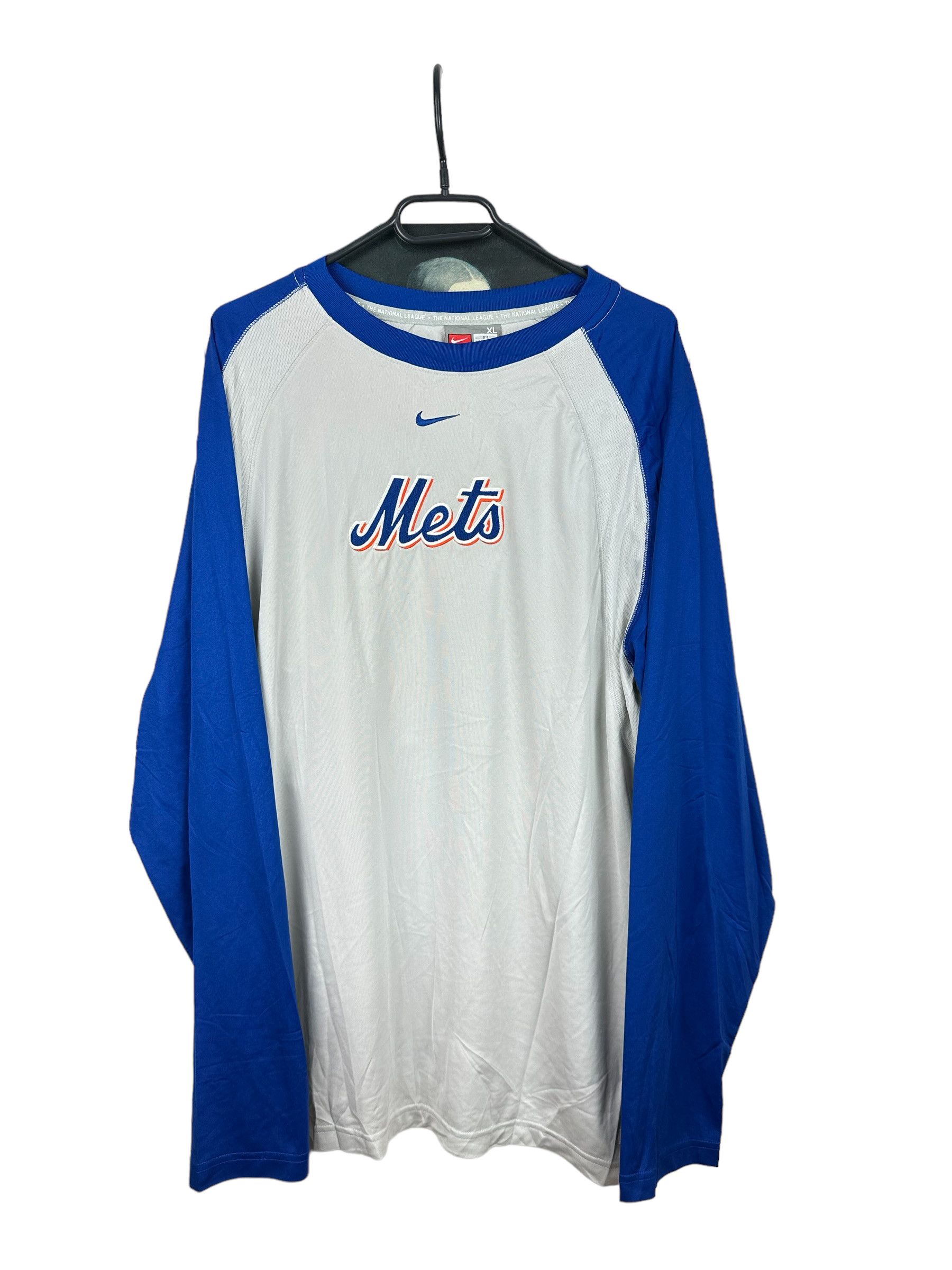 Nike Vintage Nike New York Mets Jersey MLB Long Sleeve Shirt Size US XL / EU 56 / 4 - 1 Thumbnail