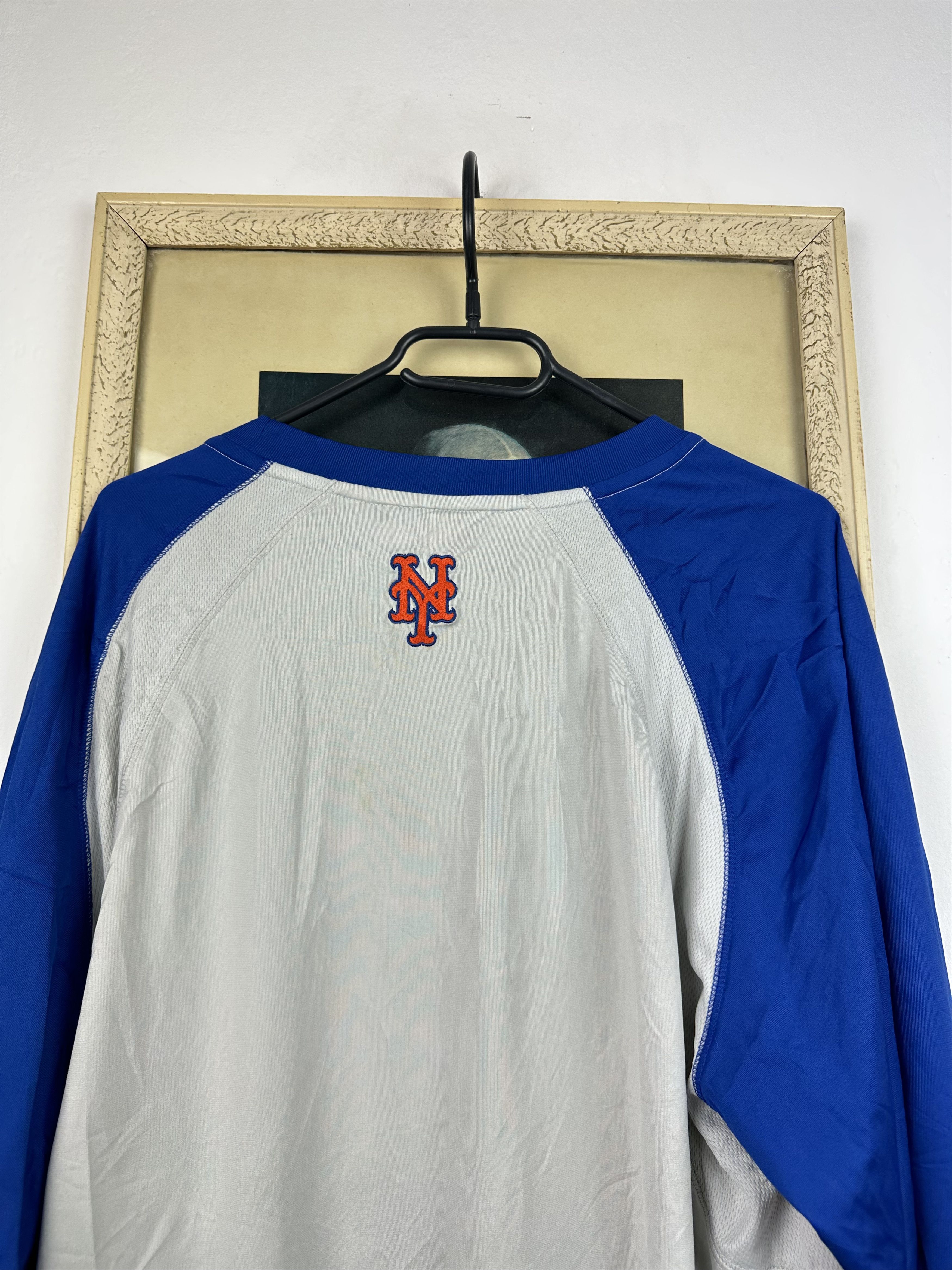 Nike Vintage Nike New York Mets Jersey MLB Long Sleeve Shirt Size US XL / EU 56 / 4 - 11 Thumbnail