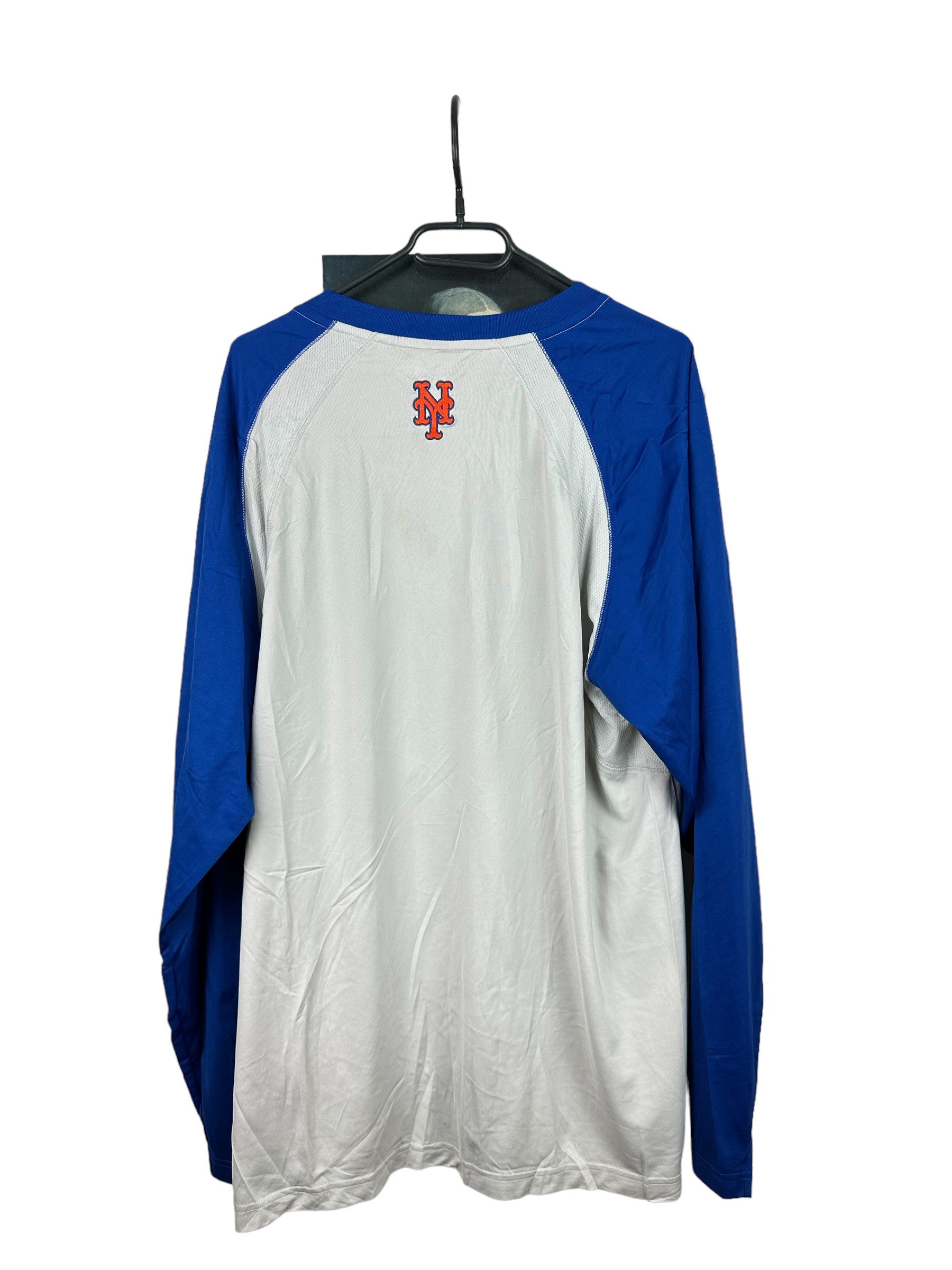 Nike Vintage Nike New York Mets Jersey MLB Long Sleeve Shirt Size US XL / EU 56 / 4 - 10 Thumbnail