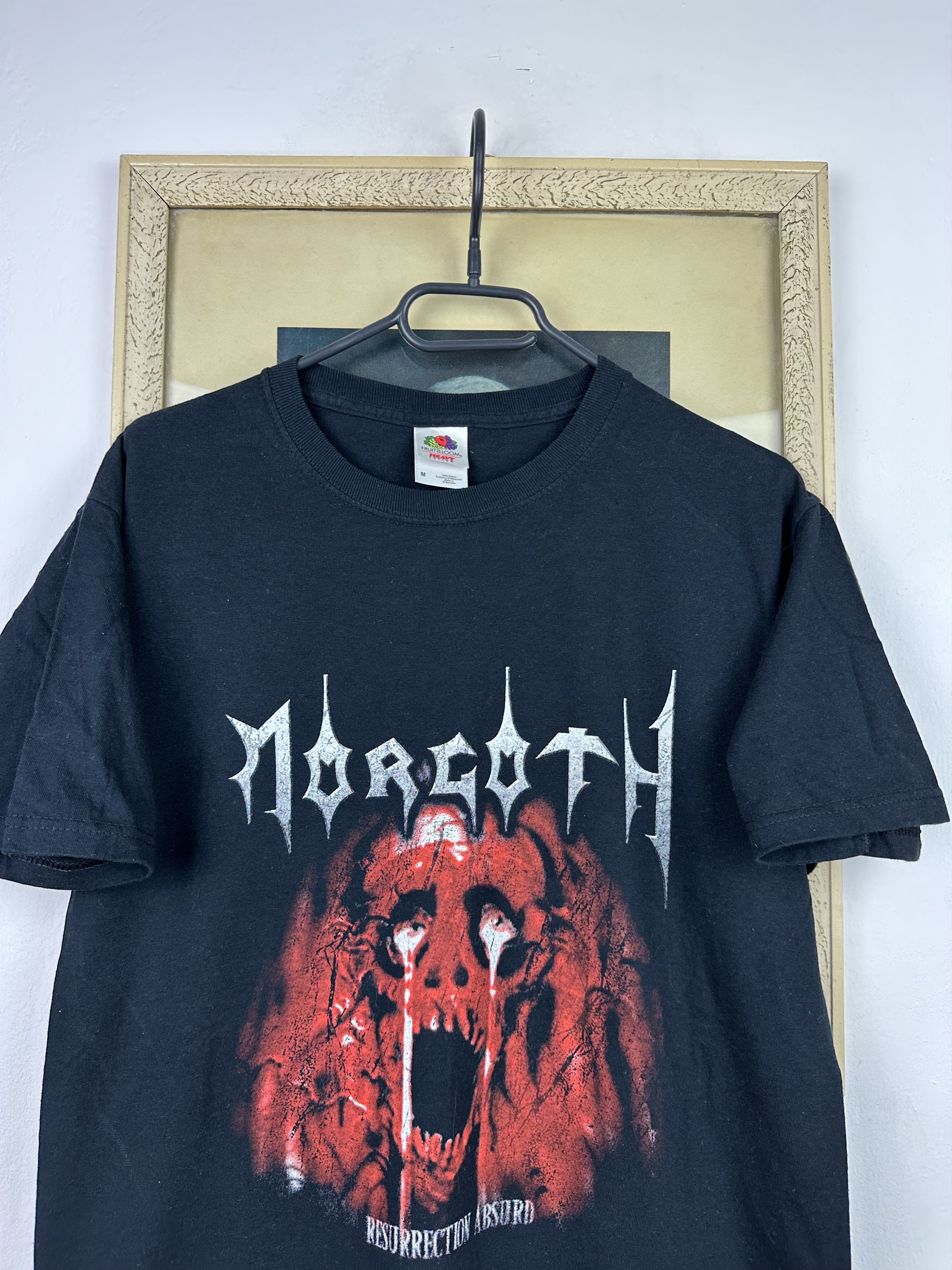 Band Tees × Vintage Vintage Morgoth Death Metal Shirt Jersey Tee band Rare Size US M / EU 48-50 / 2 - 2 Thumbnail