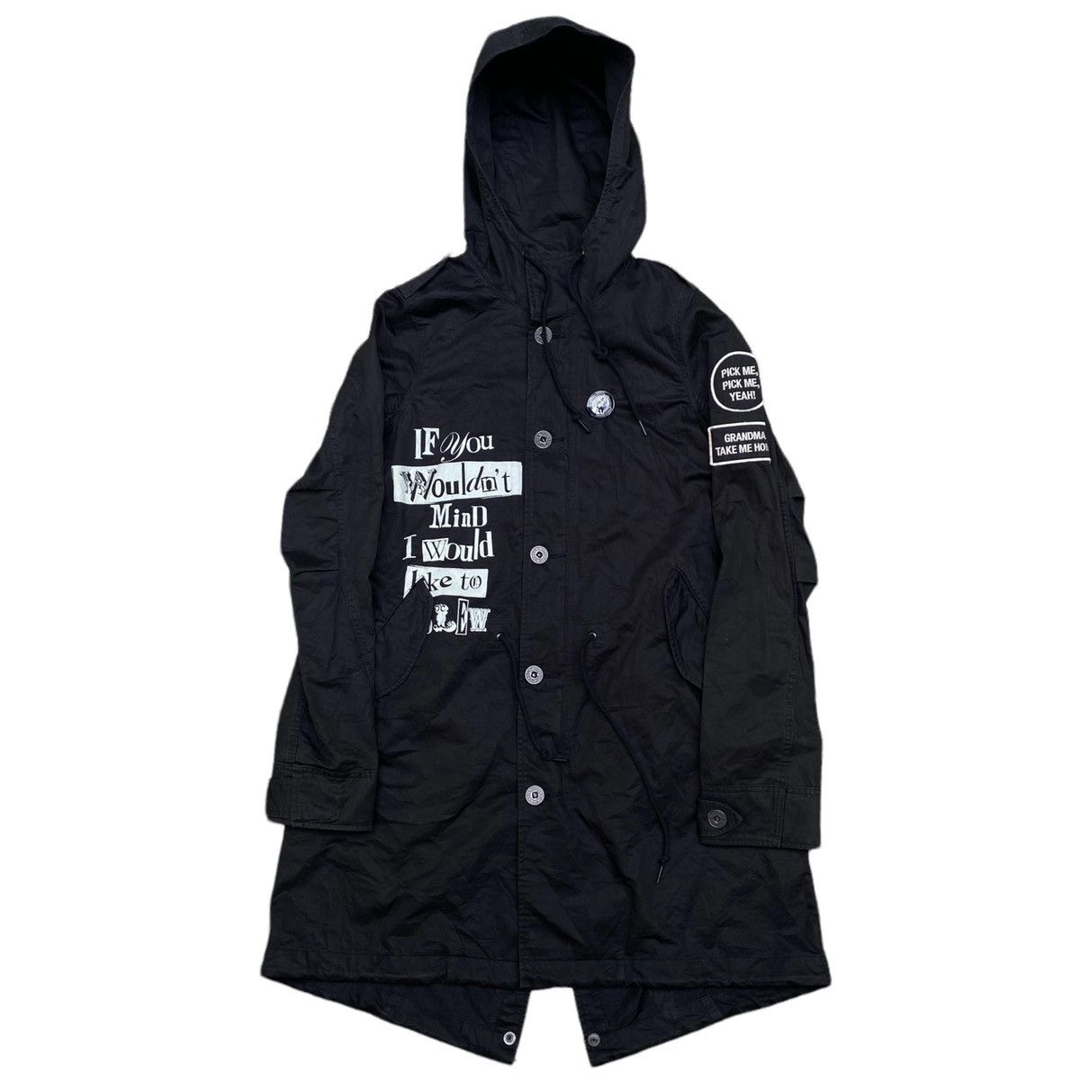 Hysteric Glamour Hysteric Glamour Kurt Cobain Fishtail Parka Jacket Size US S / EU 44-46 / 1 - 3 Thumbnail