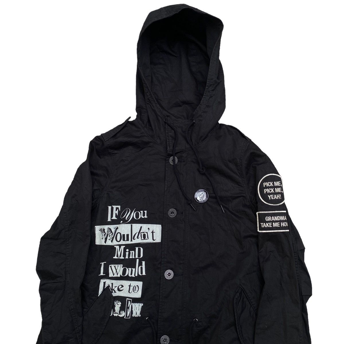Hysteric Glamour Hysteric Glamour Kurt Cobain Fishtail Parka Jacket Size US S / EU 44-46 / 1 - 4 Thumbnail