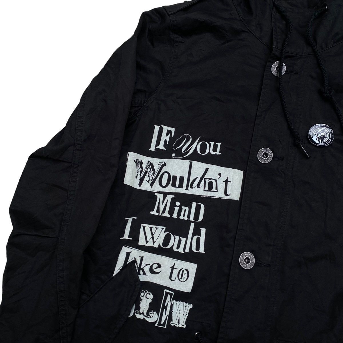 Hysteric Glamour Hysteric Glamour Kurt Cobain Fishtail Parka Jacket Size US S / EU 44-46 / 1 - 5 Thumbnail