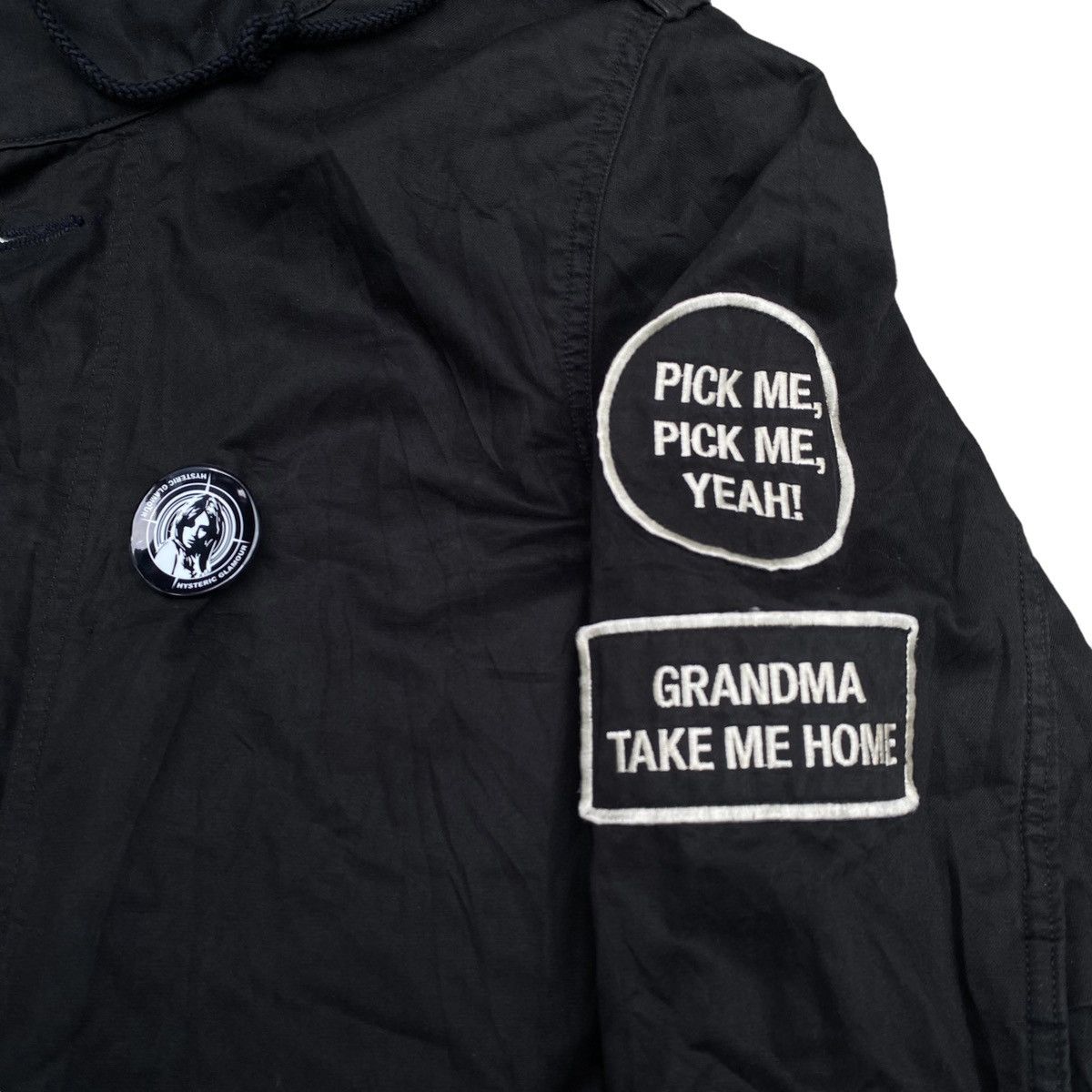 Hysteric Glamour Hysteric Glamour Kurt Cobain Fishtail Parka Jacket Size US S / EU 44-46 / 1 - 6 Thumbnail