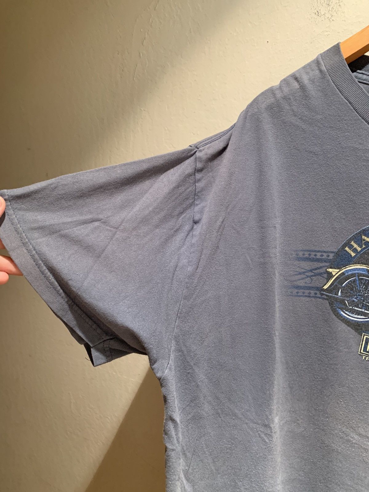 Harley Davidson *RARE* Harley Davidson Lakeland Florida Biker Faded T-Shirt Size US XXL / EU 58 / 5 - 7 Thumbnail