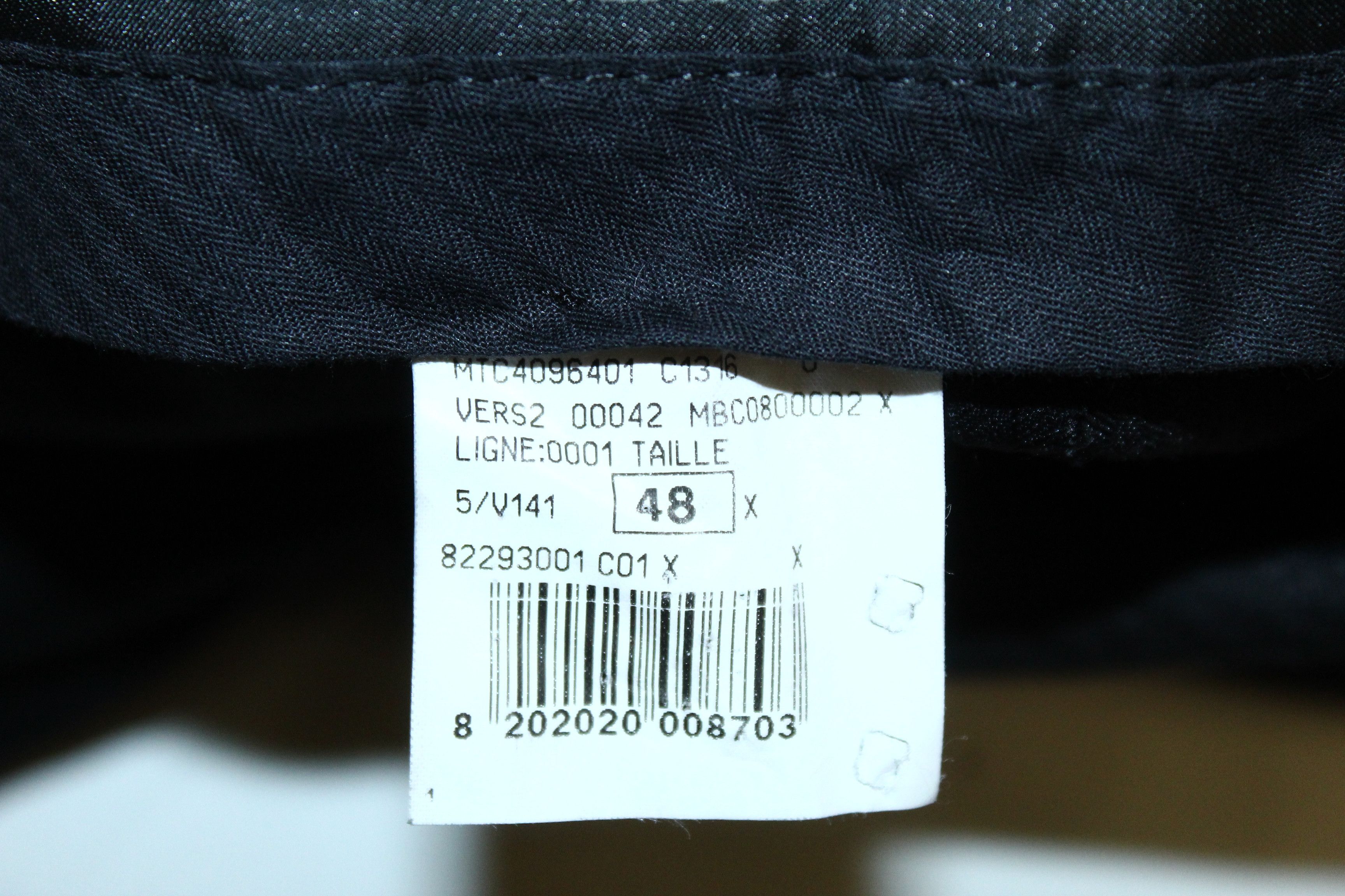 Versus Versace Versus Versace 3 Button Classic Black Mixed Suit Size 34S - 19 Thumbnail