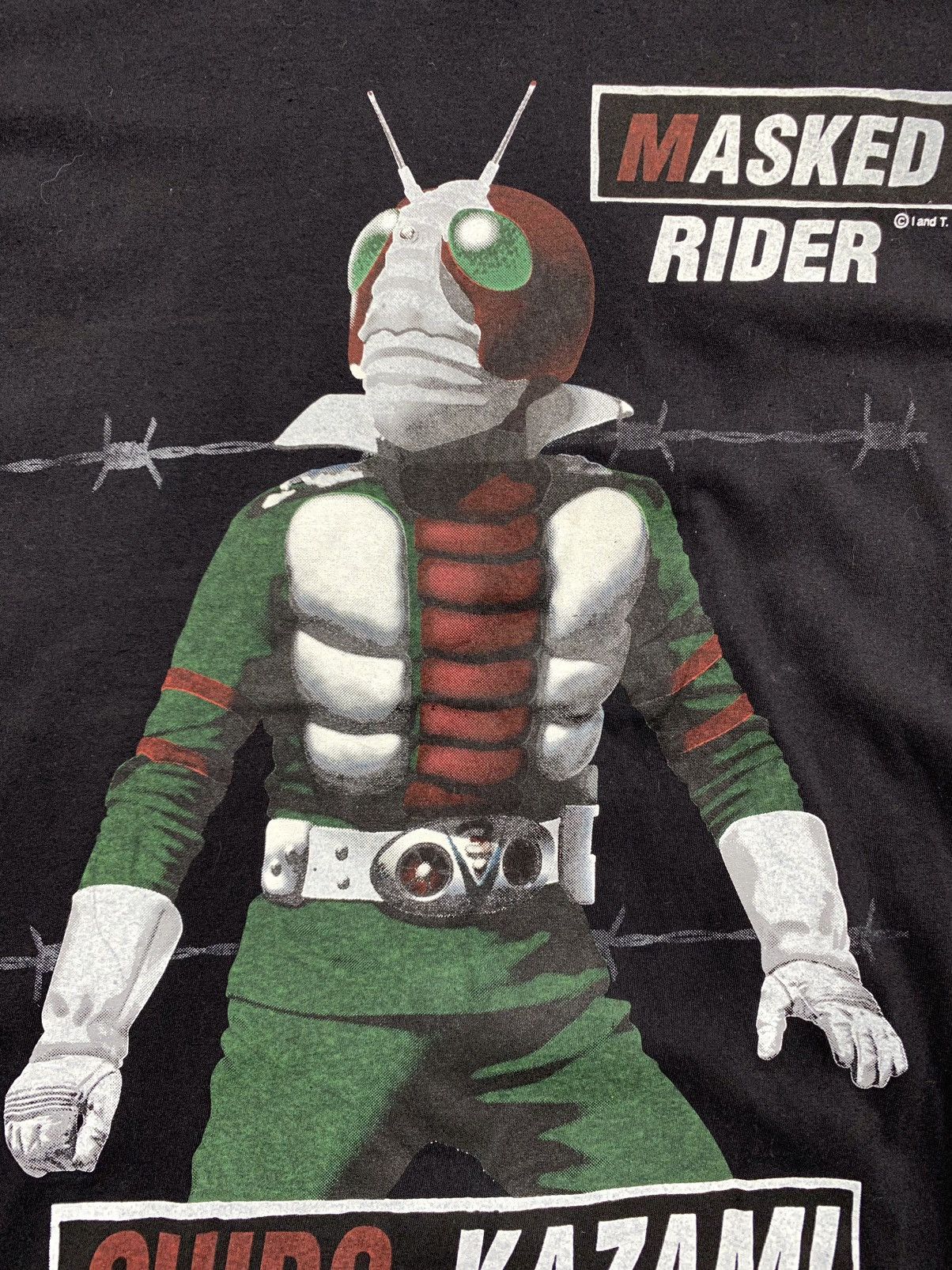 Anime Vintage Masked Rider Anime Japanese Cartoon T Shirt Akira Size US M / EU 48-50 / 2 - 4 Thumbnail