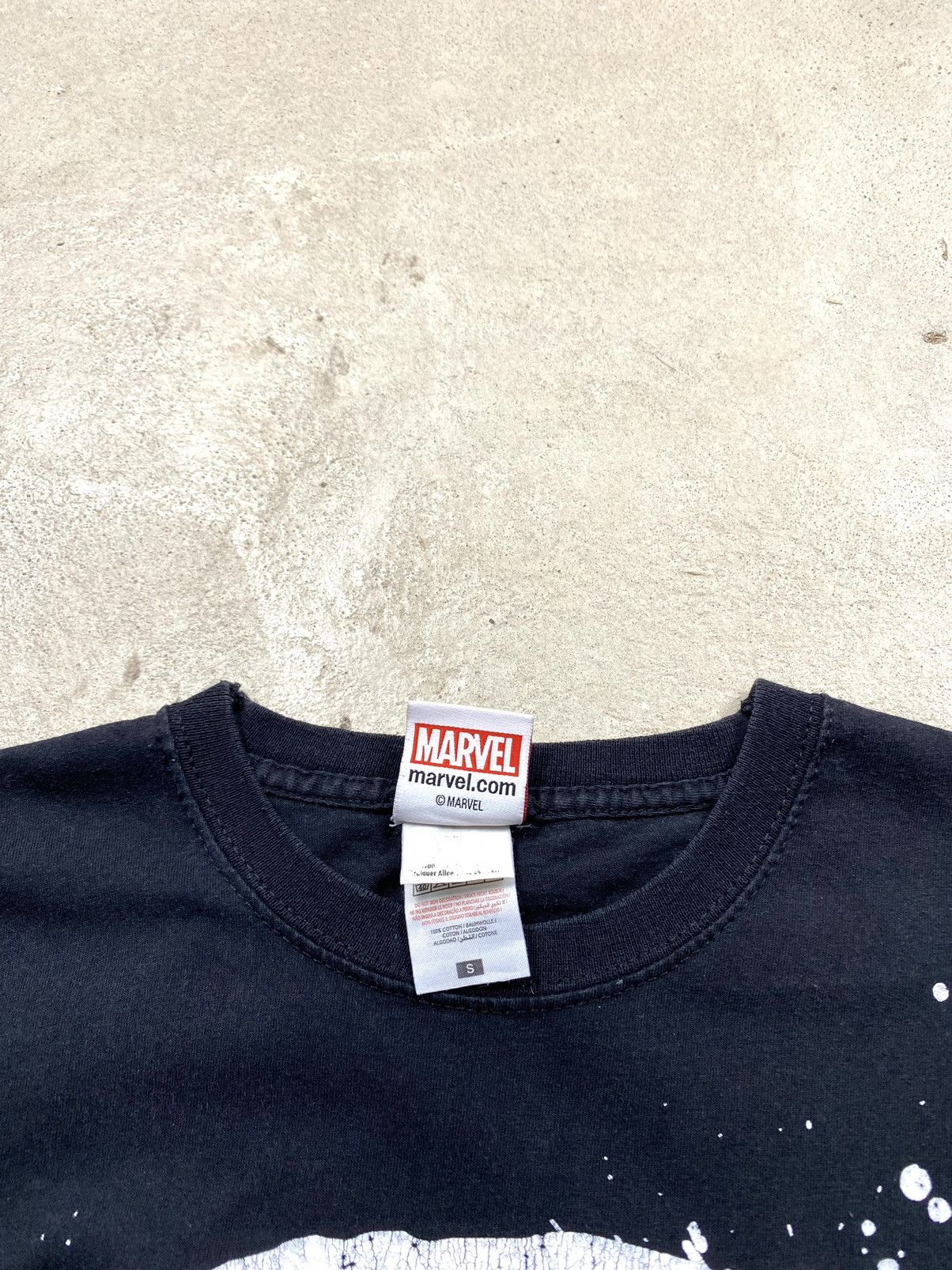 Marvel Comics Vintage 2000’s Scull Marvel Symbol T Shirt Movie Y2K Size US S / EU 44-46 / 1 - 8 Thumbnail