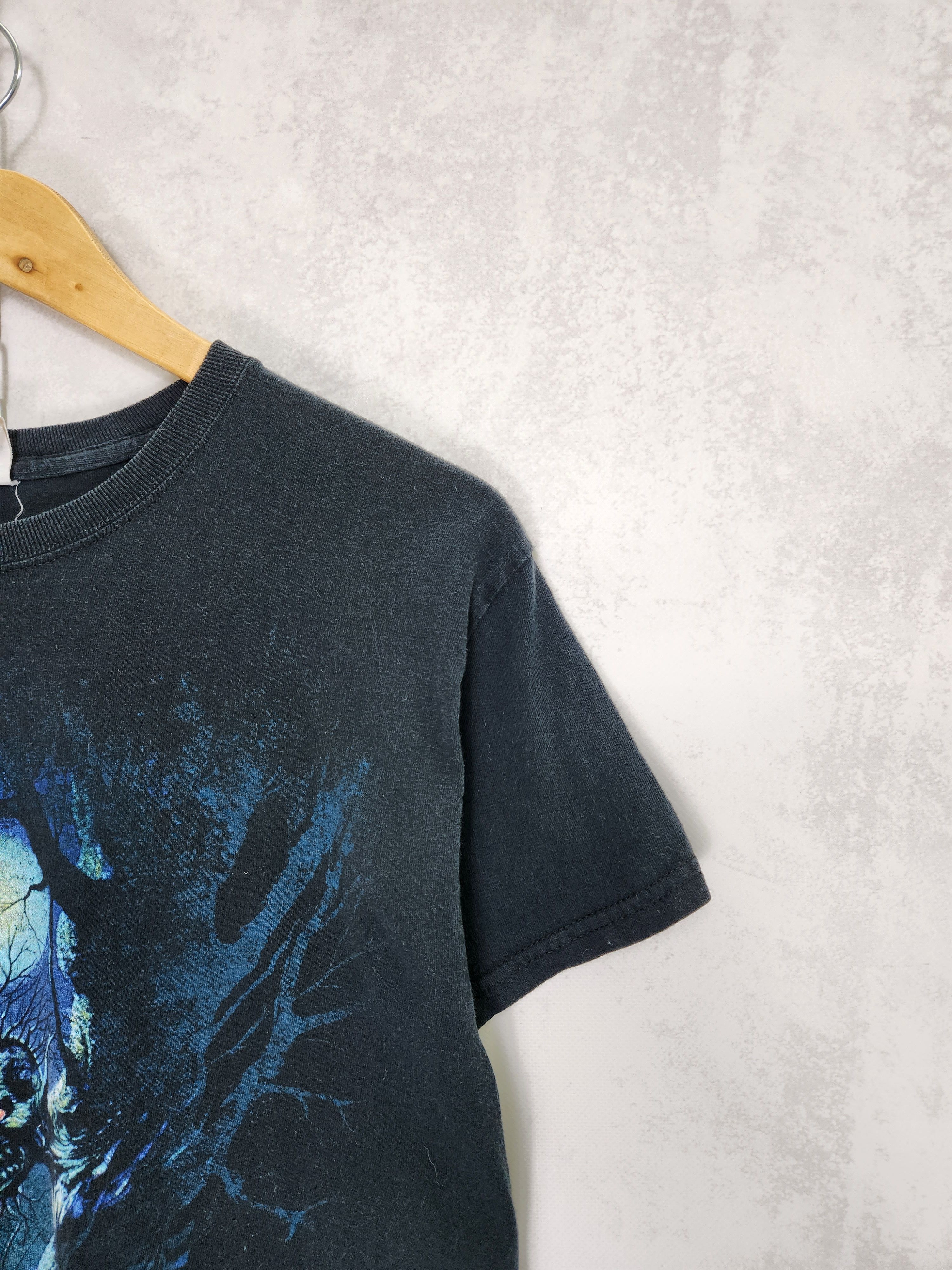 Band Tees Vintage Iron Maiden Fear Of The Dark Black Band T-Shirt Size US M / EU 48-50 / 2 - 3 Thumbnail