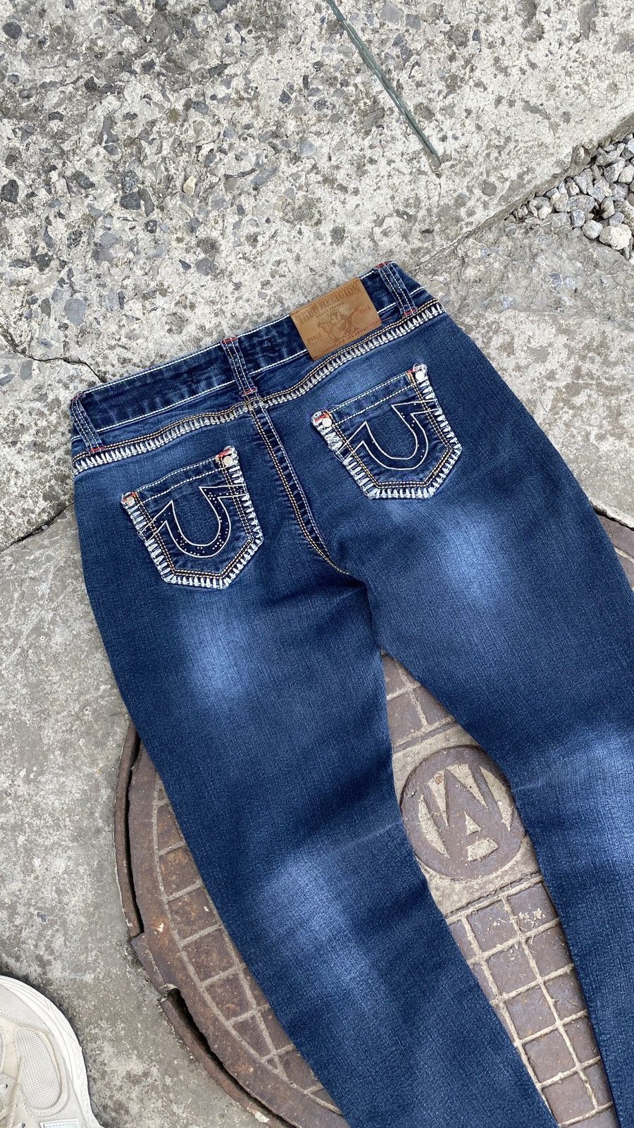 Japanese Brand × True Religion × Vintage Rare True Religion JOEY BIG T Western Straight Leg Jeans Size 27" / US 4 / IT 40 - 4 Thumbnail