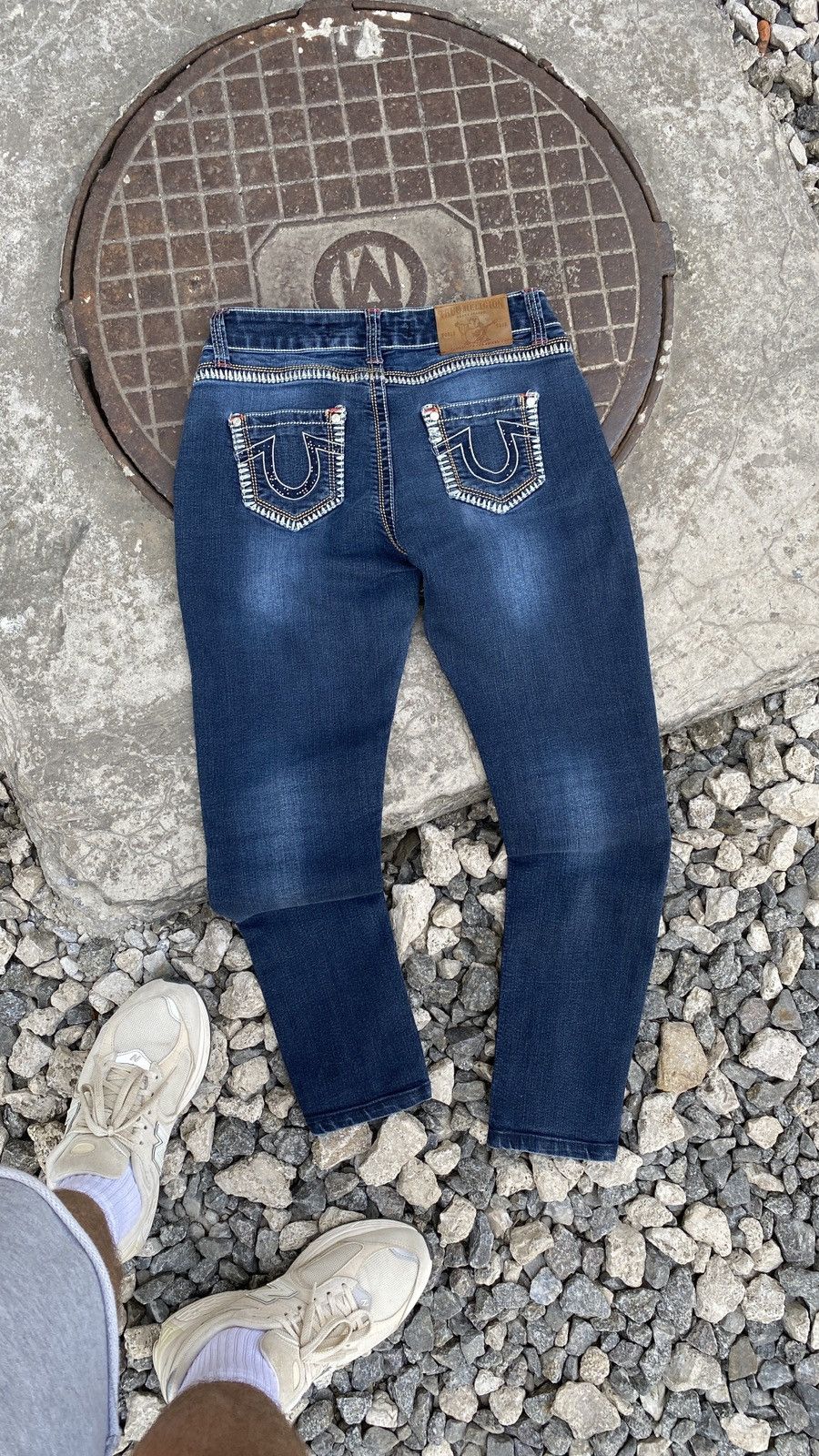 Japanese Brand × True Religion × Vintage Rare True Religion JOEY BIG T Western Straight Leg Jeans Size 27" / US 4 / IT 40 - 8 Thumbnail