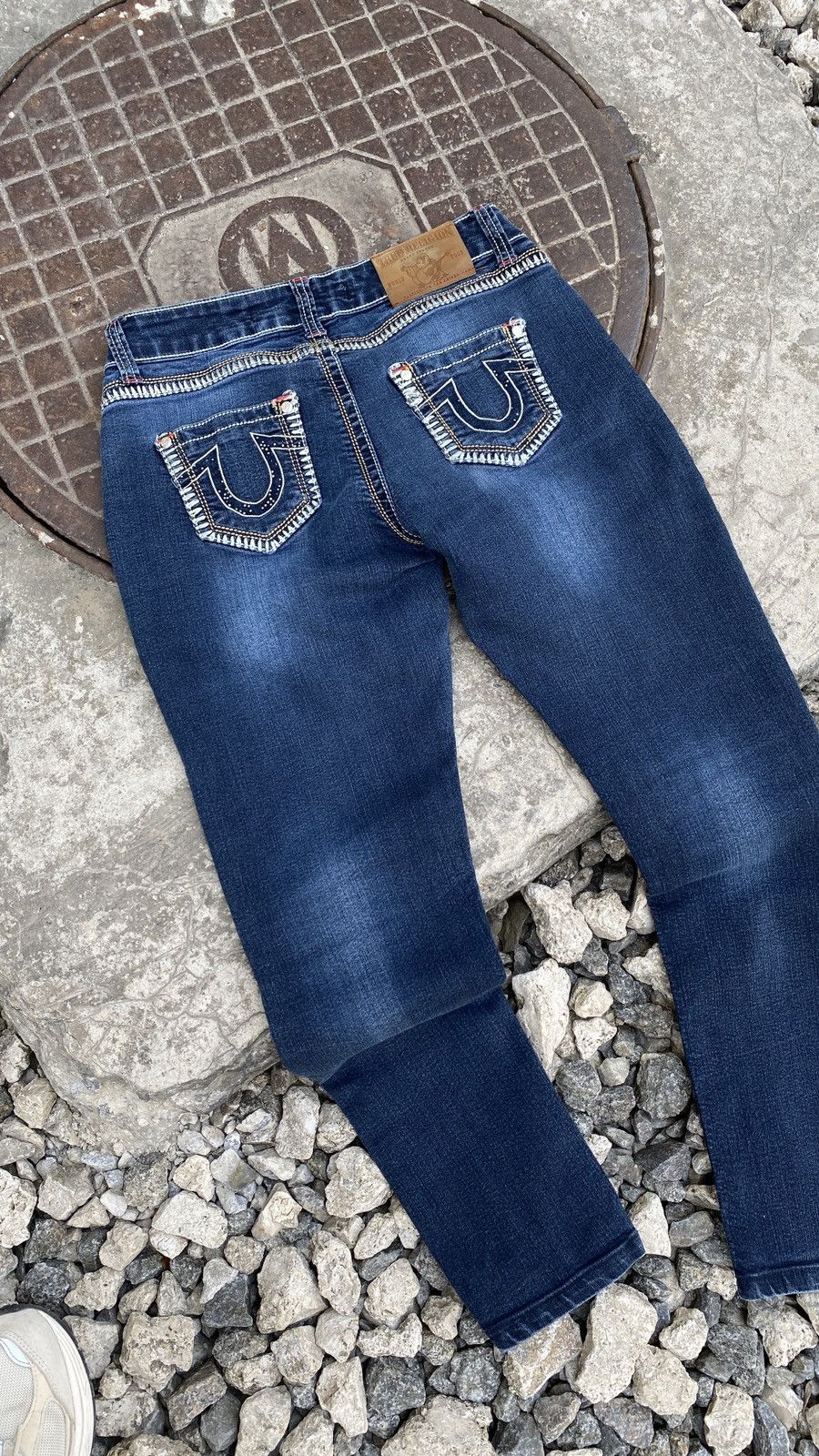 Japanese Brand × True Religion × Vintage Rare True Religion JOEY BIG T Western Straight Leg Jeans Size 27" / US 4 / IT 40 - 9 Thumbnail