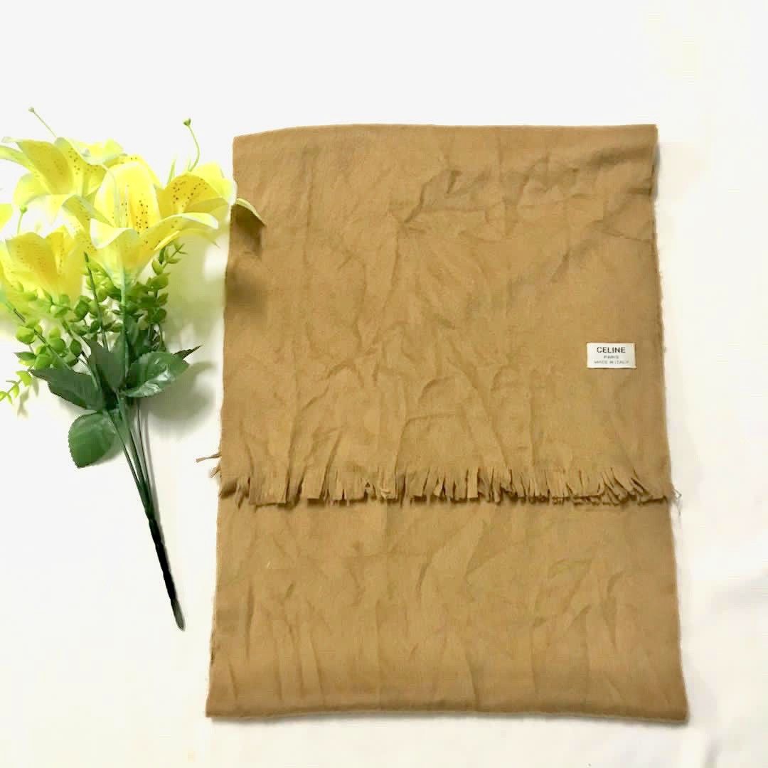 Celine Celine Scarf/Muffer/Babushka/Wrap/Authentic Size ONE SIZE - 2 Thumbnail