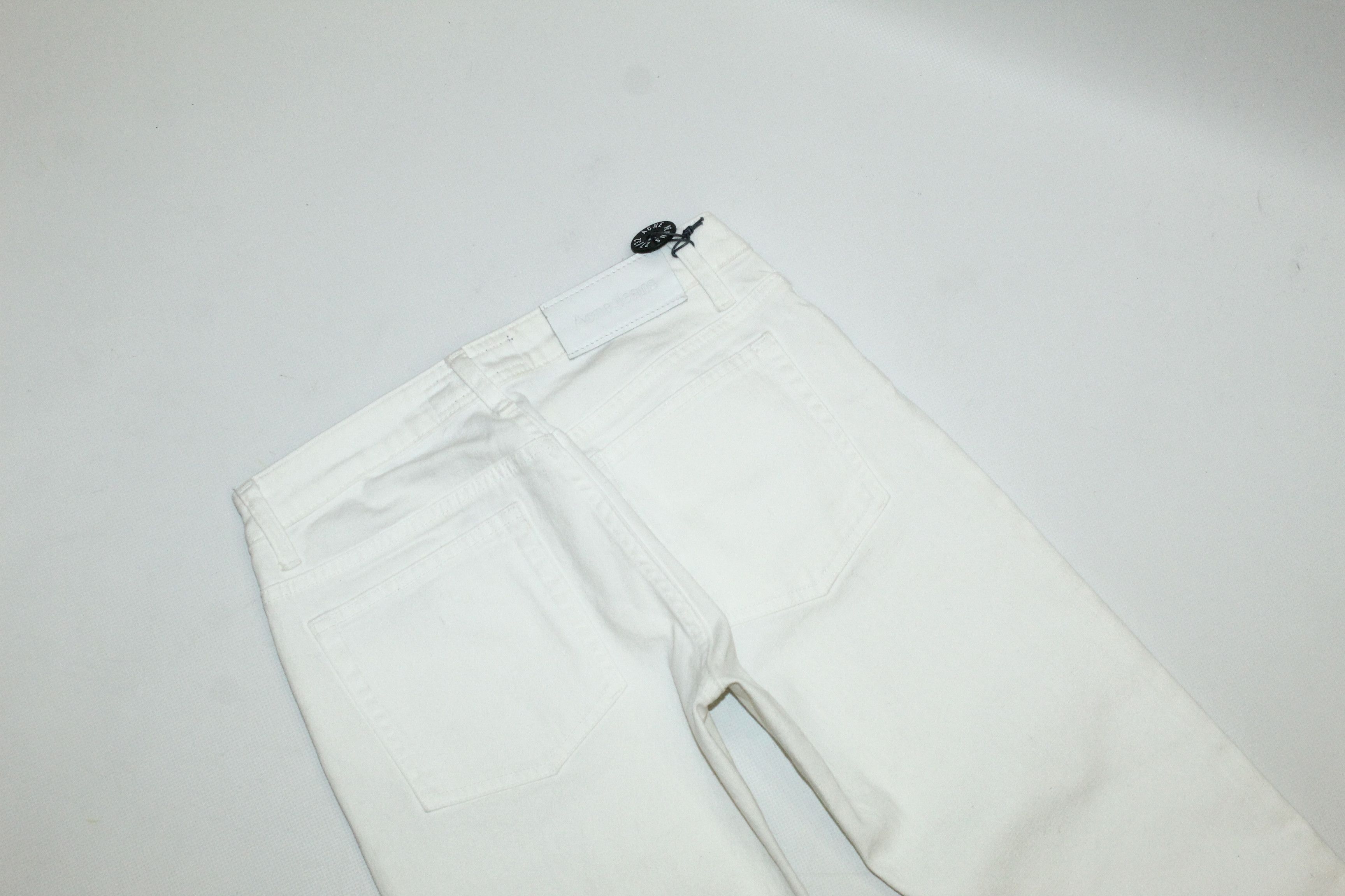 Acne Studios Made in Italy. Acne Studios Hep White Slim Jeans Size 32" / US 10 / IT 46 - 10 Thumbnail