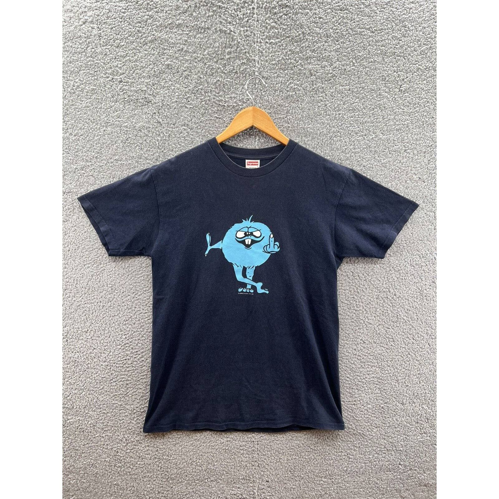 Supreme Studios New York Vintage 2002 Blue T-Shirt Medium