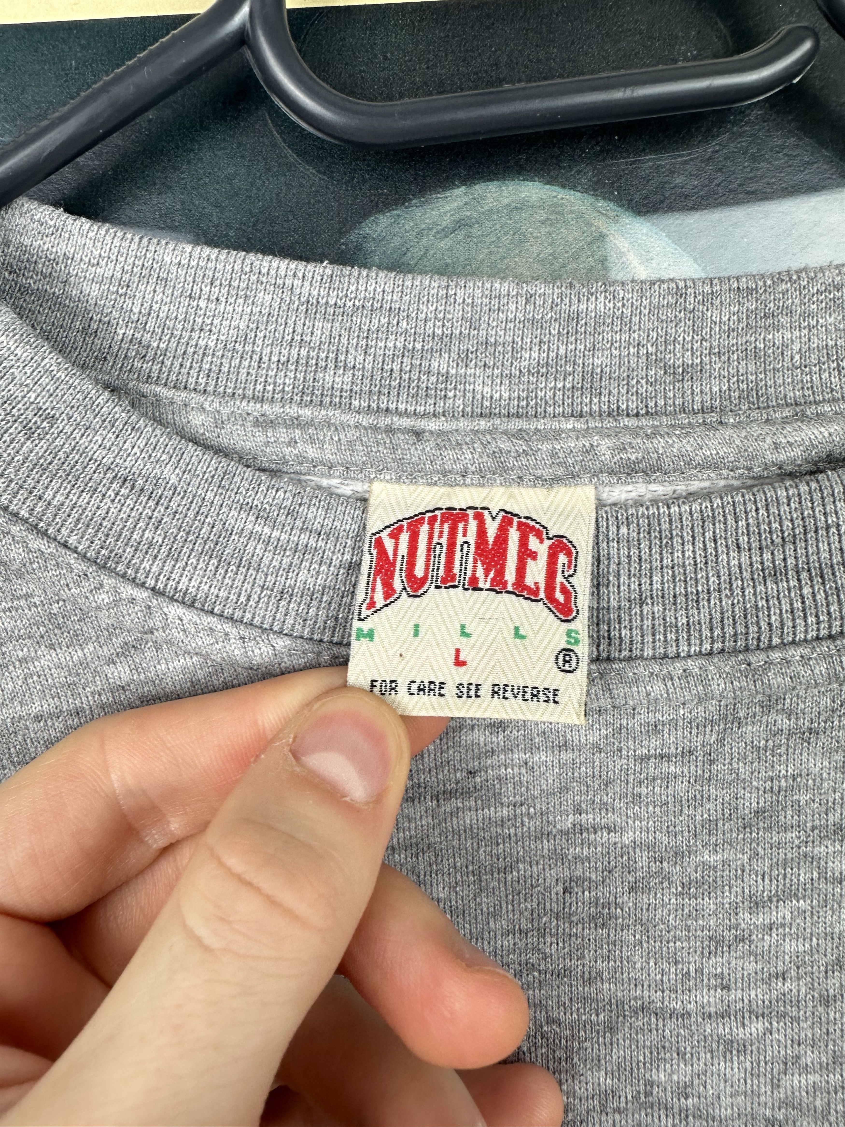 NBA × Nutmeg × Vintage Vintage Nutmeg Seattle Sonics Sweatshirt NBA Crewneck Size US L / EU 52-54 / 3 - 8 Thumbnail