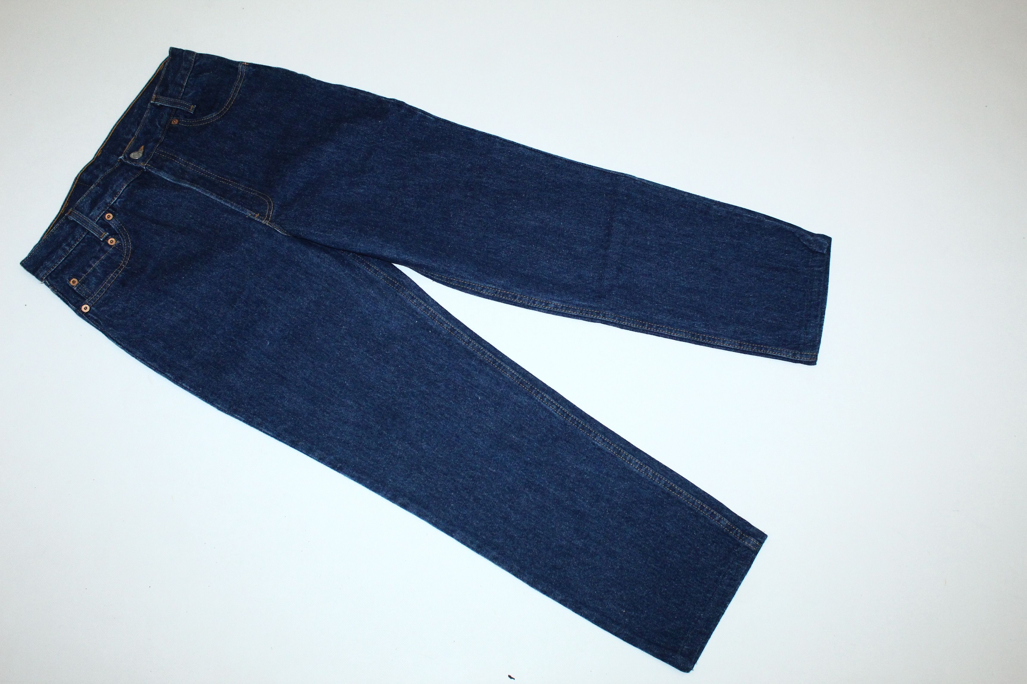 Levi's 🔥90's USA Levi's 501 Student Irregular 695F Jeans Size US 32 / EU 48 - 2 Thumbnail