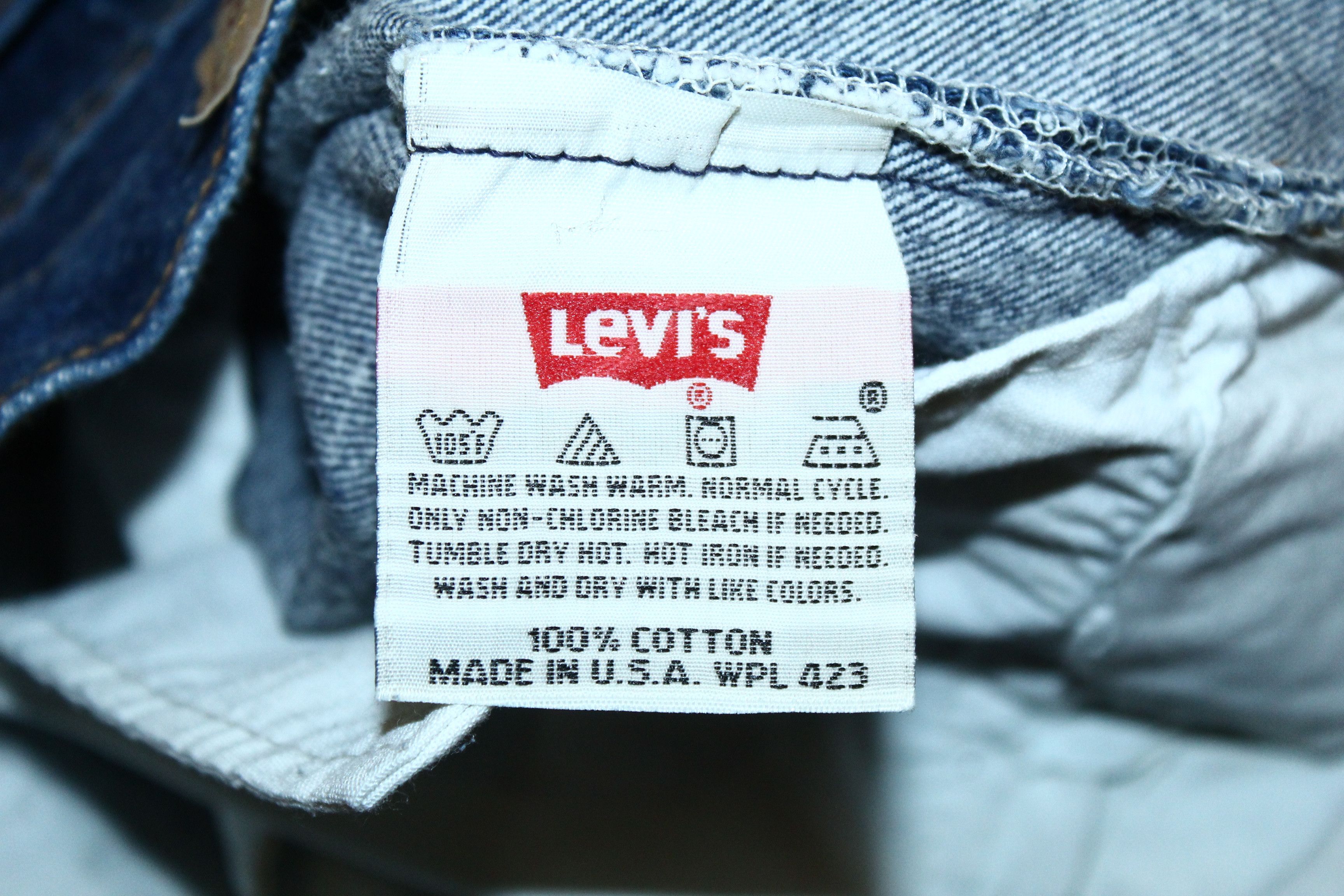 Levi's 🔥90's USA Levi's 501 Student Irregular 695F Jeans Size US 32 / EU 48 - 6 Thumbnail
