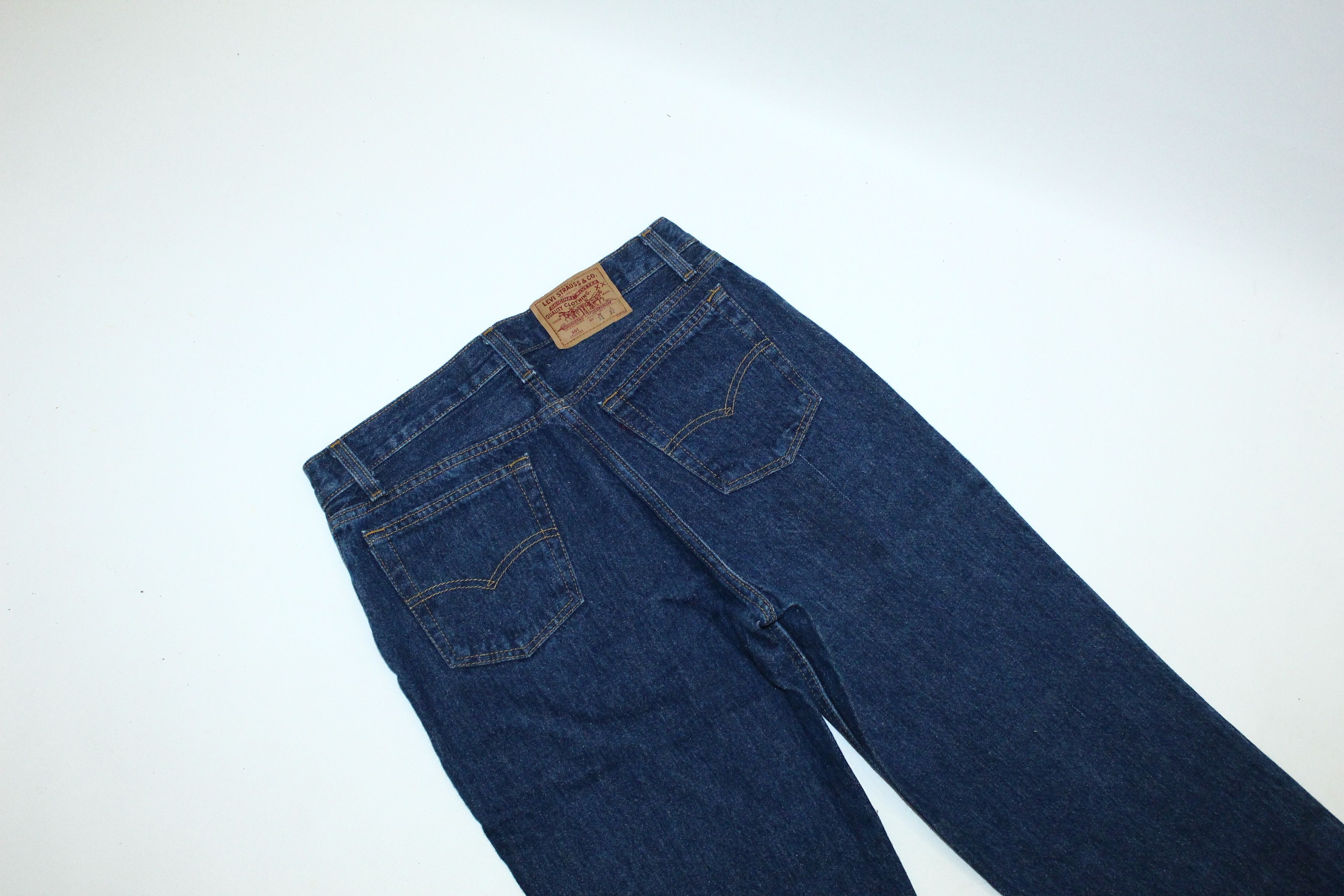 Levi's 🔥90's USA Levi's 501 Student Irregular 695F Jeans Size US 32 / EU 48 - 8 Thumbnail