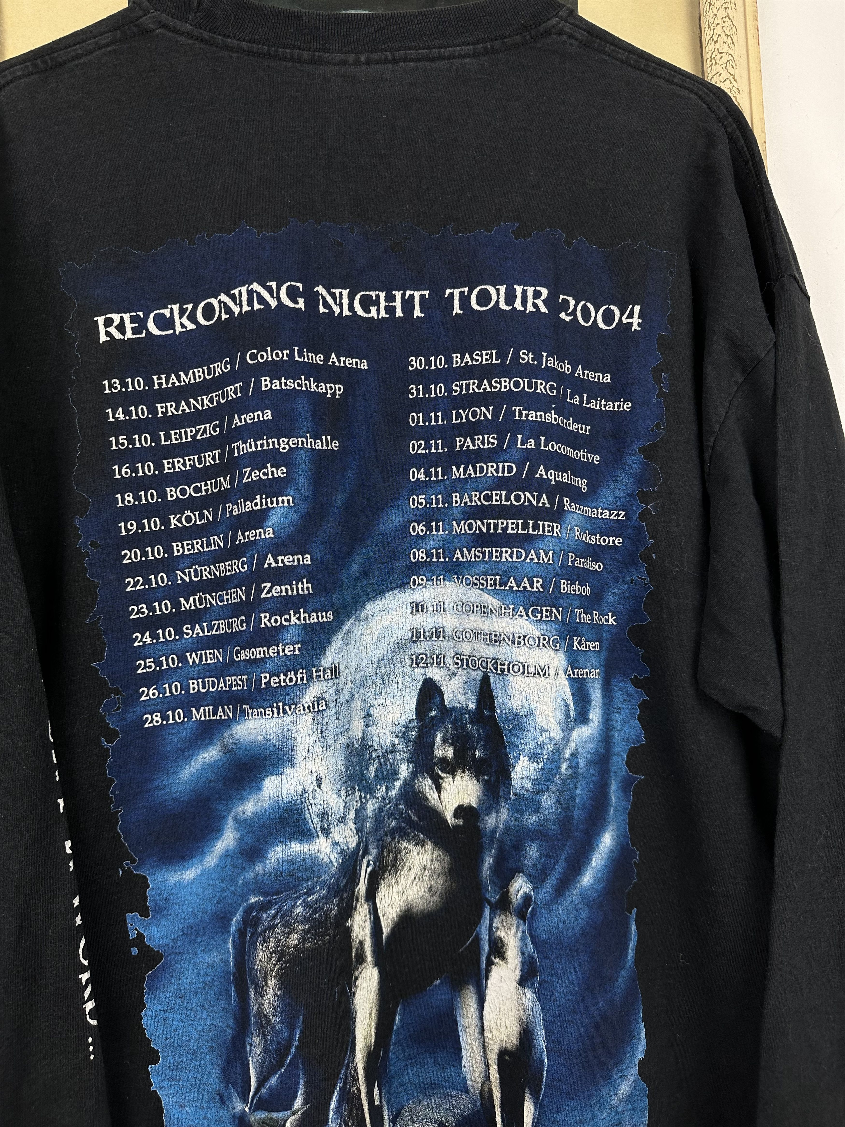 Band Tees Vintage Sonata Arctica Tour Shirt Tee Long Sleeve Band Metal Size US XL / EU 56 / 4 - 10 Thumbnail