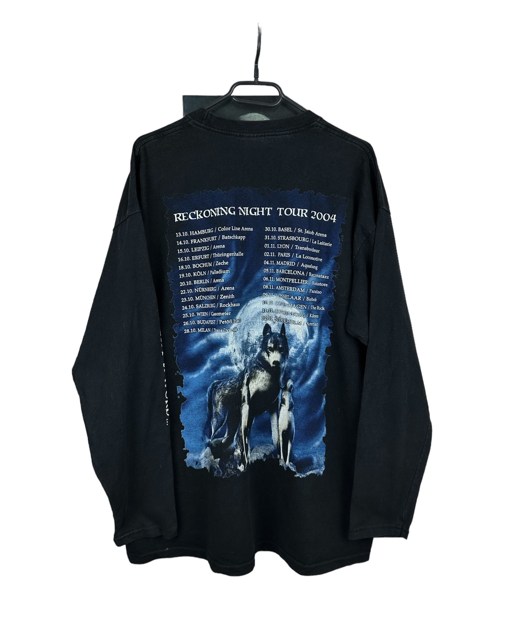 Band Tees Vintage Sonata Arctica Tour Shirt Tee Long Sleeve Band Metal Size US XL / EU 56 / 4 - 8 Thumbnail