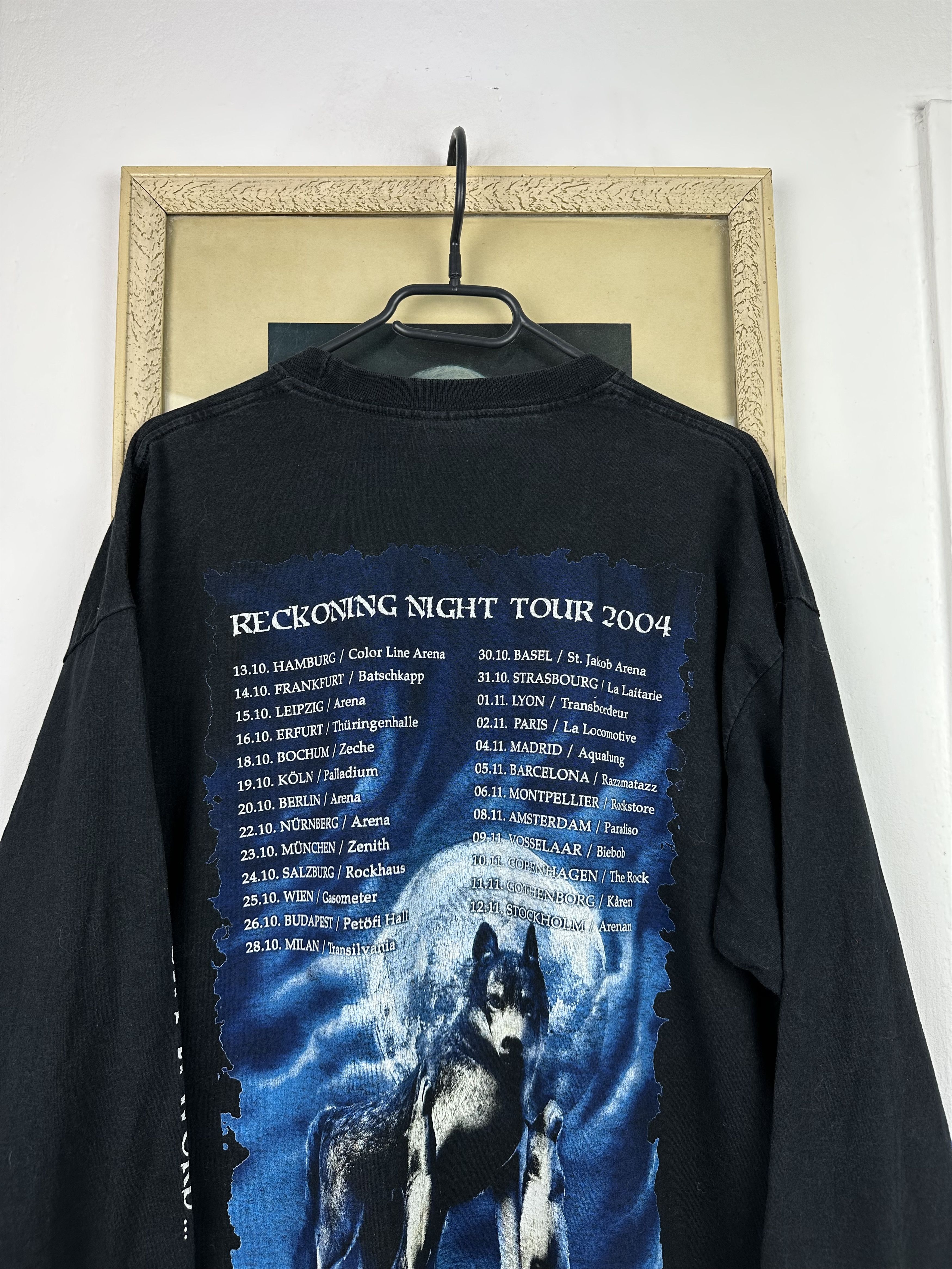 Band Tees Vintage Sonata Arctica Tour Shirt Tee Long Sleeve Band Metal Size US XL / EU 56 / 4 - 9 Thumbnail