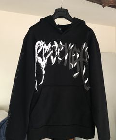 Juice Wrld X Revenge Photo Hoodie Blue Men's - SS20 - US