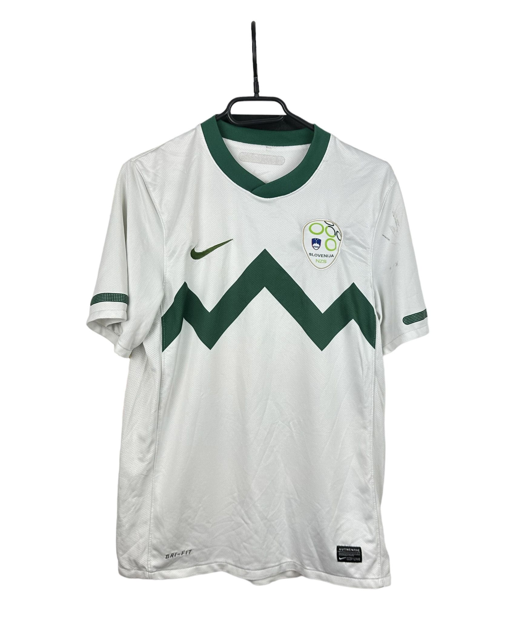 Nike Slovenia Home football shirt 2010 Soccer Jersey Nike Tee Size US S / EU 44-46 / 1 - 1 Thumbnail