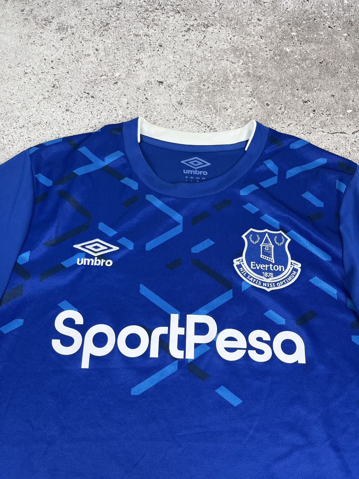 Umbro Umbro Everton 19/20 Home Kit Jersey Size US L / EU 52-54 / 3 - 2 Thumbnail